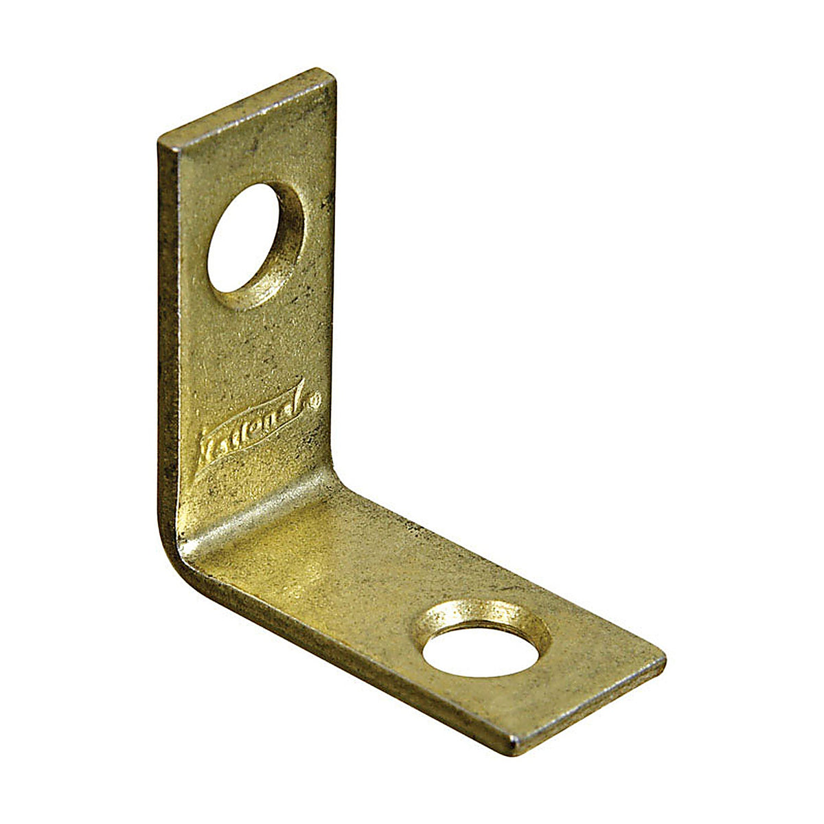 National Hardware - N190-819 - 1 in. H x 0.5 in. W x 0.07 in. D Brass-Plated Steel Inside Corner Brace
