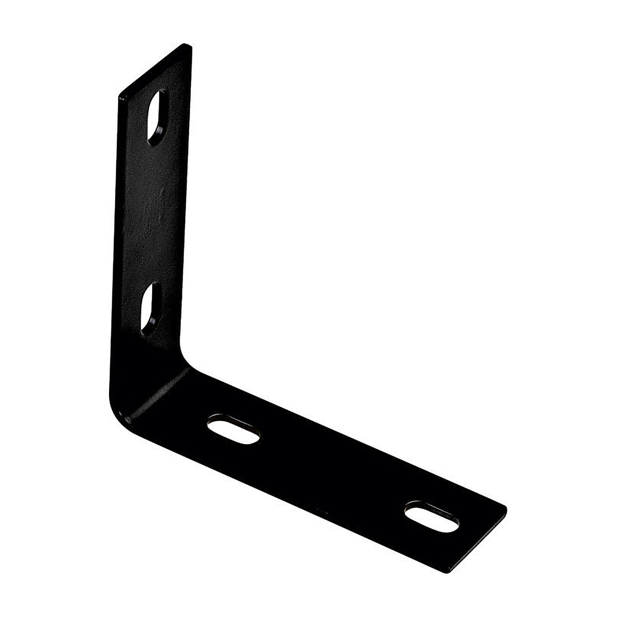 National Hardware - N351-464 - 5.1 in. H x 1.5 in. W x 0.125 in. D Black Carbon Steel Inside/Outside Corner Brace