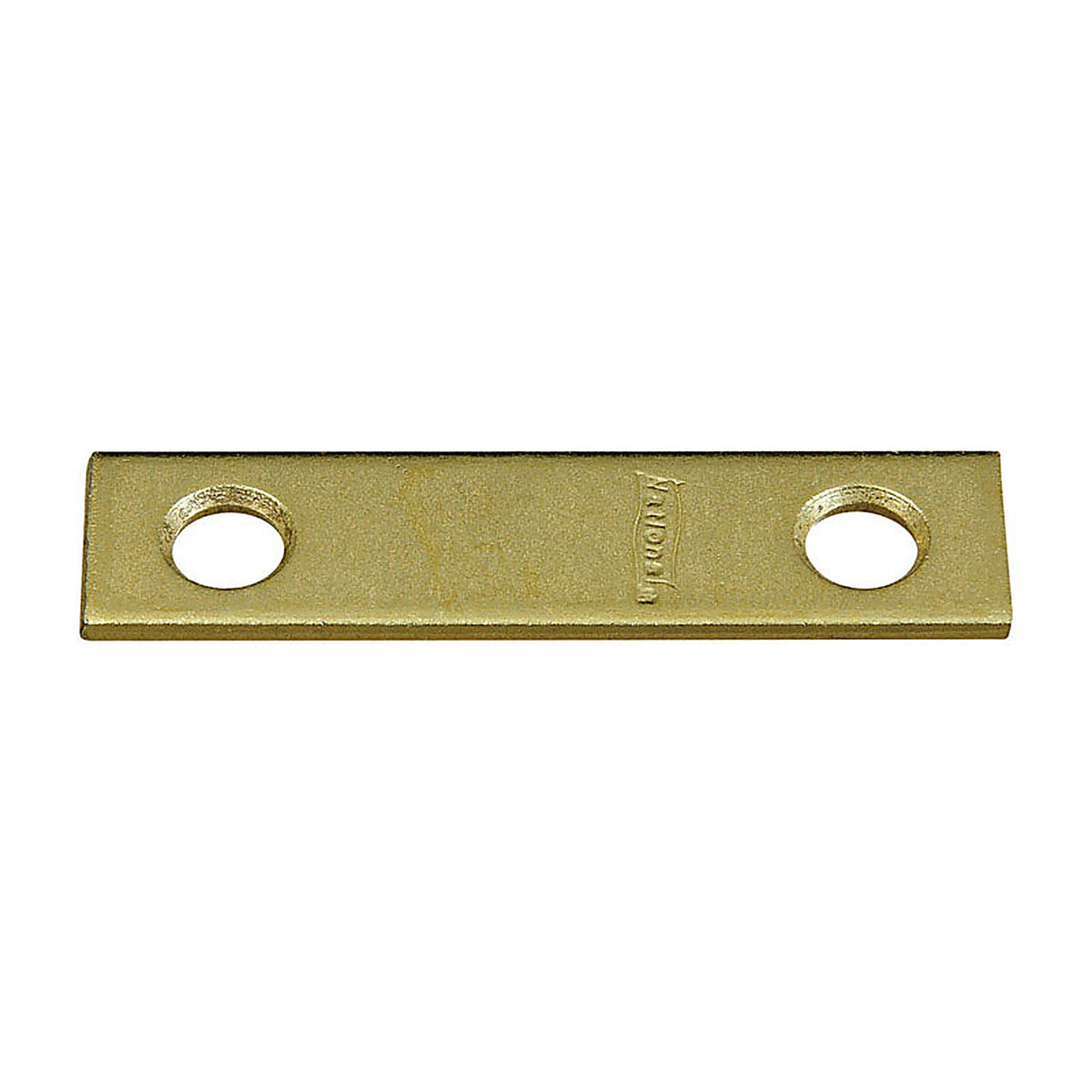 National Hardware - N190-892 - 2 in. H x 0.5 in. W x 0.07 in. D Brass-Plated Steel Mending Brace