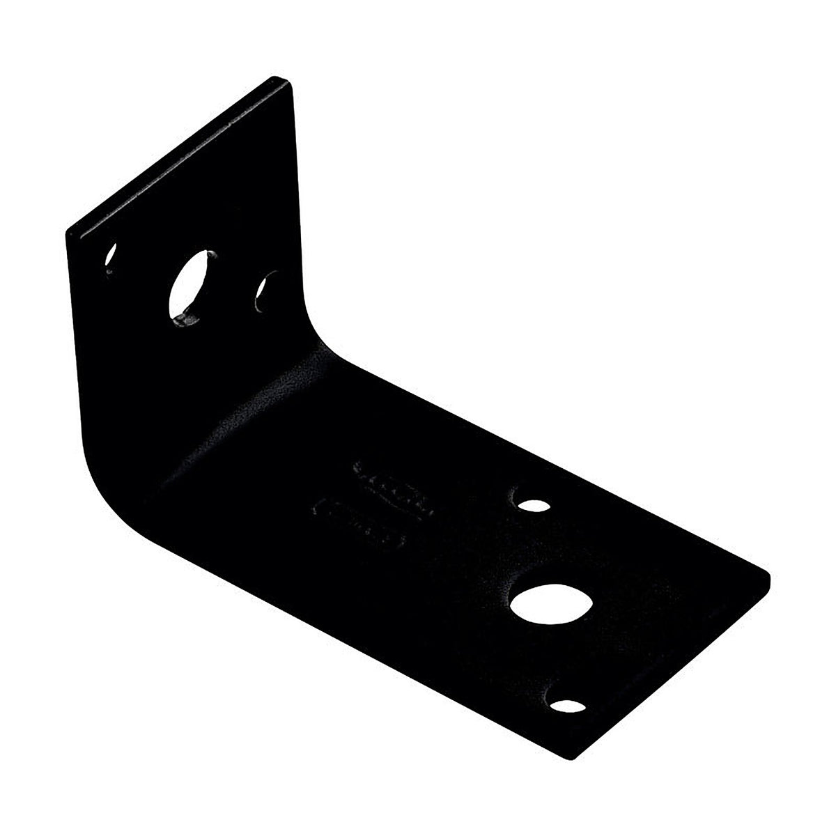 National Hardware - N351-481 - 2.94 in. H x 1.5 in. W x 0.125 in. D Black Carbon Steel Inside Offset Leg Corner Brace