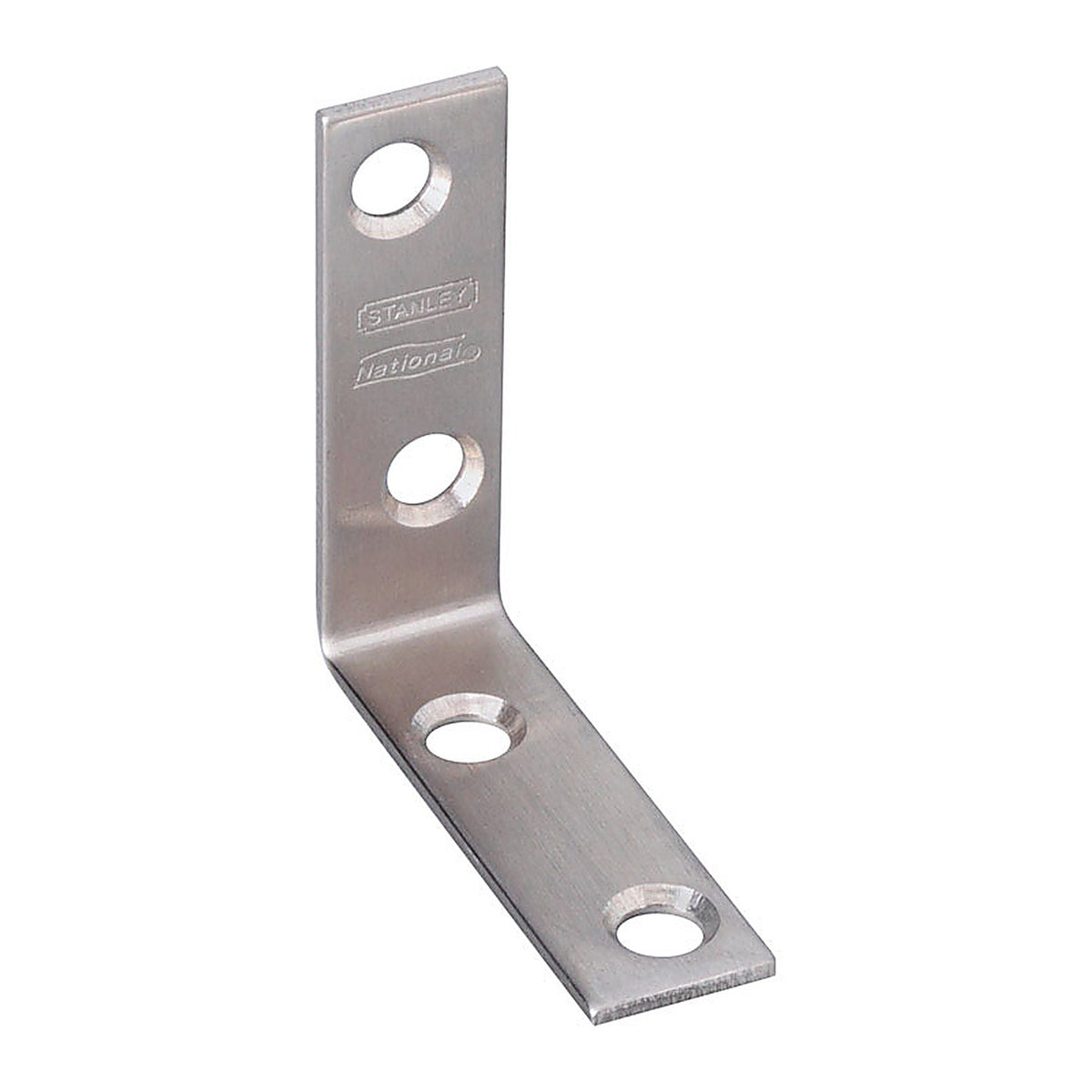 National Hardware - N348-318 - 2 in. H x 0.63 in. W Stainless Steel Inside Corner Brace