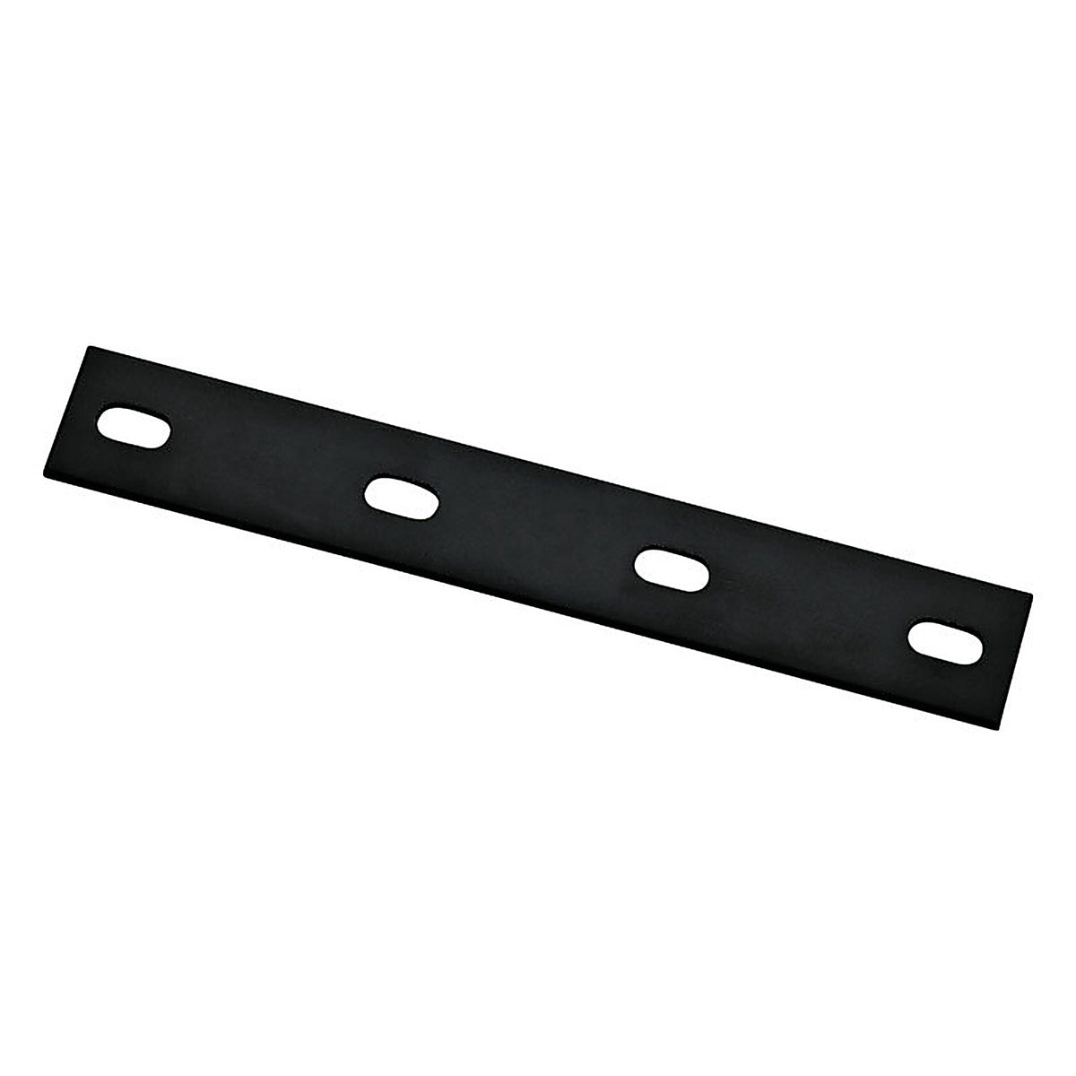 National Hardware - N351-456 - 10 in. H x 1.5 in. W x 0.125 in. D Black Carbon Steel Flat Mending Plate