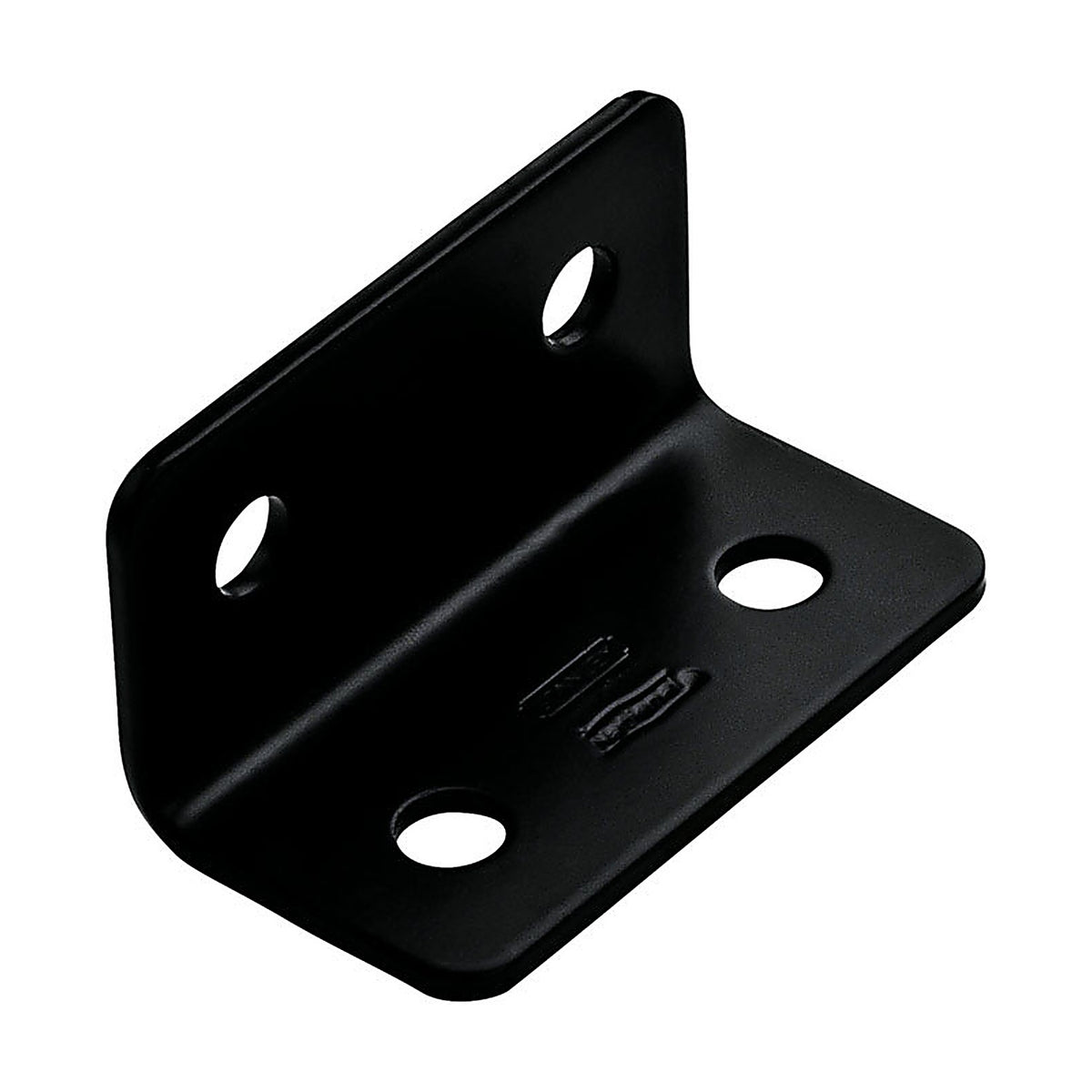 National Hardware - N351-483 - 1.6 in. H x 3 in. W x 0.125 in. D Black Carbon Steel Inside/Outside Wide Corner Brace