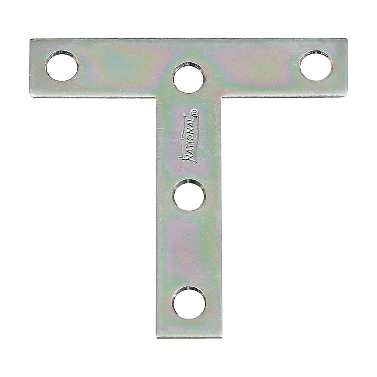 National Hardware - N113-704 - 3 in. H x 0.07 in. W x 3 in. L Zinc-Plated Steel T-Plate
