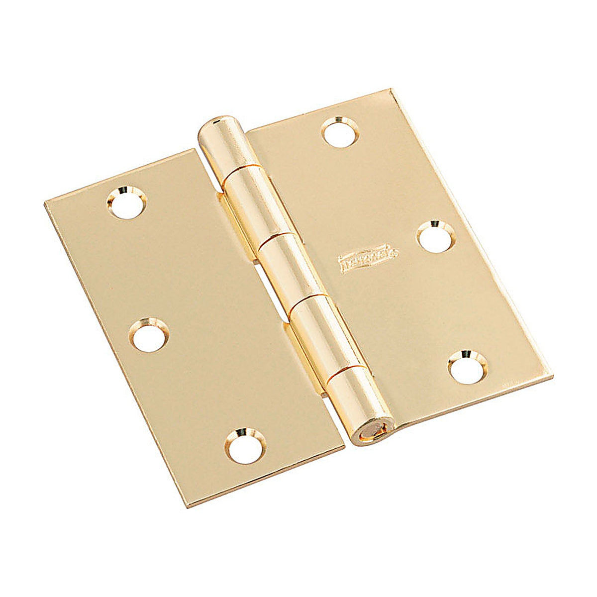 National Hardware - N830-320 - 3-1/2 in. L Bright Brass Door Hinge - 3/Pack