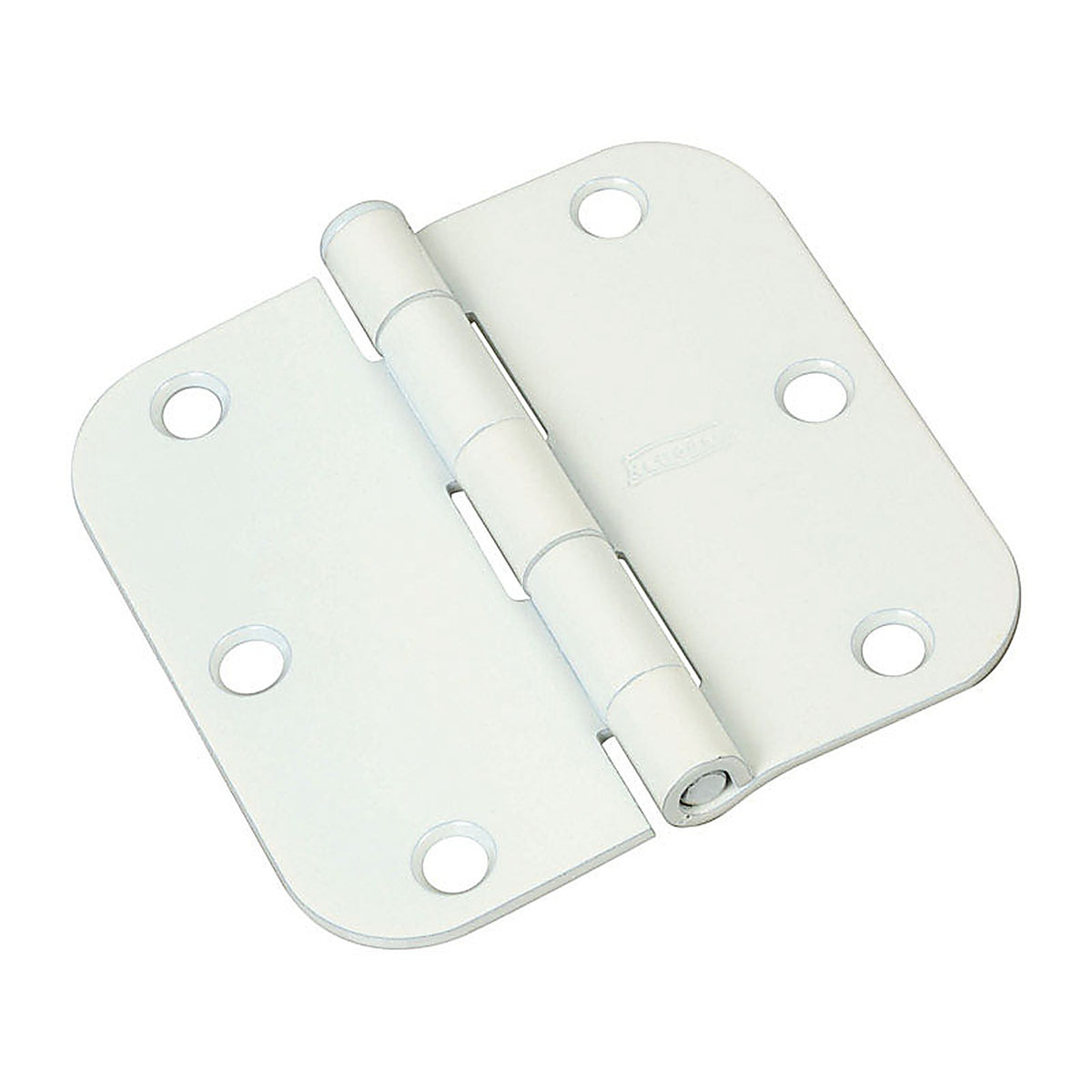 National Hardware - N830-337 - 3-1/2 in. L White Door Hinge - 3/Pack