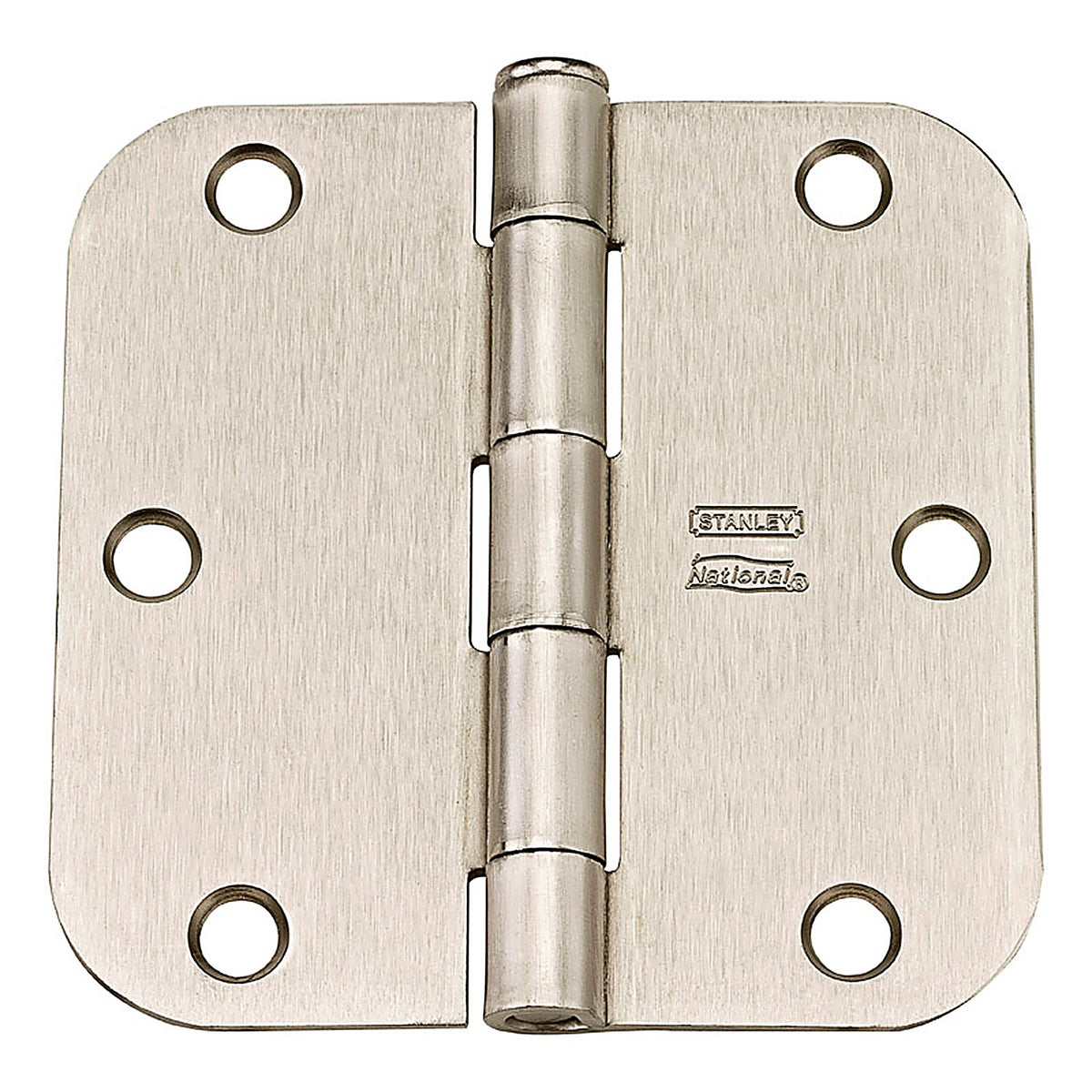 National Hardware - N612-061 - 3-1/2 in. L Satin Nickel Door Hinge 12 pk