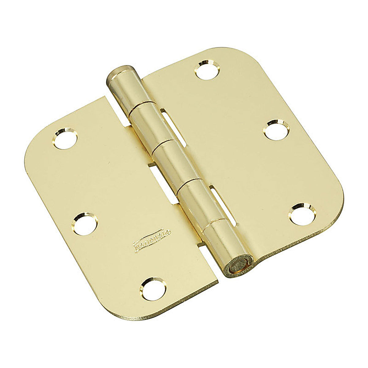 National Hardware - N830-322 - 3-1/2 in. L Bright Brass Door Hinge - 3/Pack