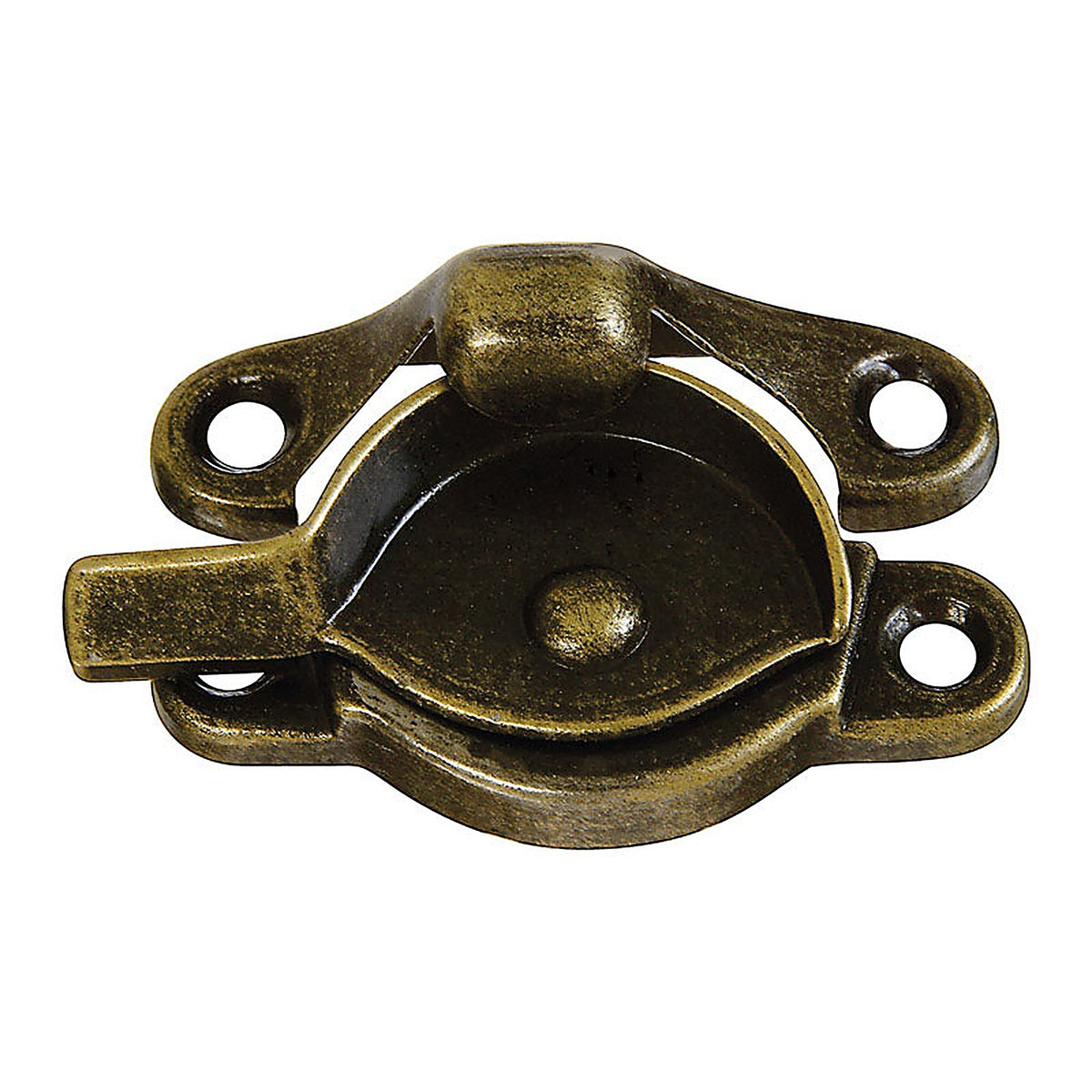 National Hardware - N148-809 - Antique Brass Bronze Die-Cast Zinc Sash Lock 1 pk