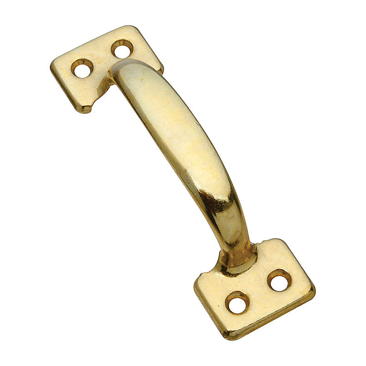 National Hardware - N116-558 - 4 in. L Brass-Plated Gold Steel Universal Window Sash Lift - 1/Pack