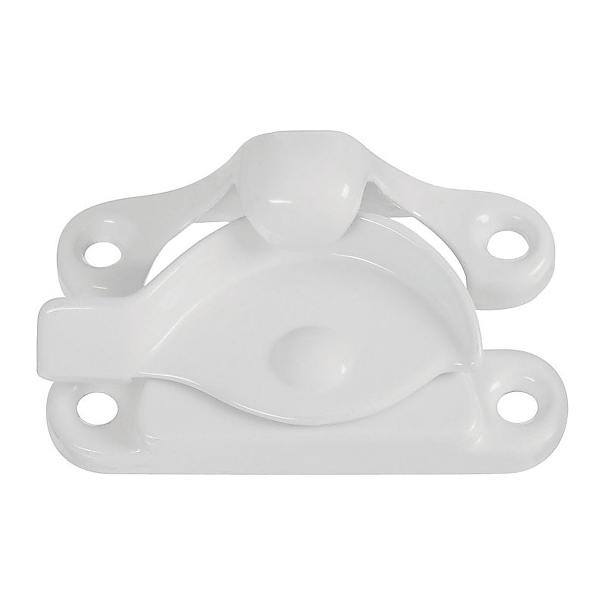 National Hardware - N248-468 - White Die-Cast Zinc Sash Lock - 1/Pack