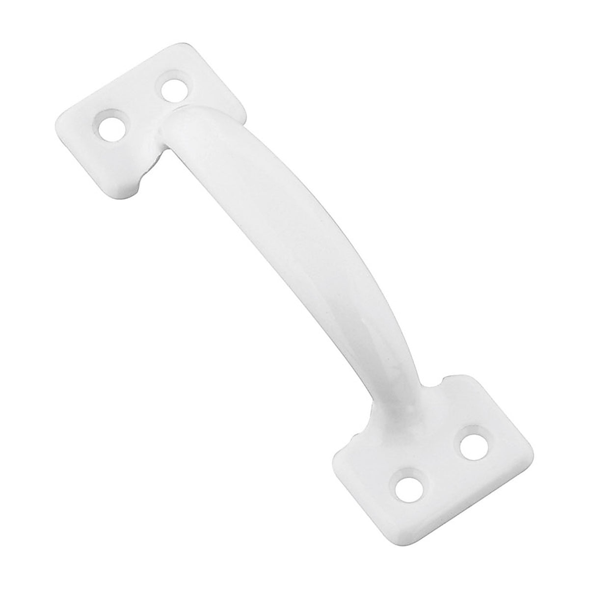National Hardware - N248-484 - 4 in. L White Steel Universal Sash Lift Handle 1 pk