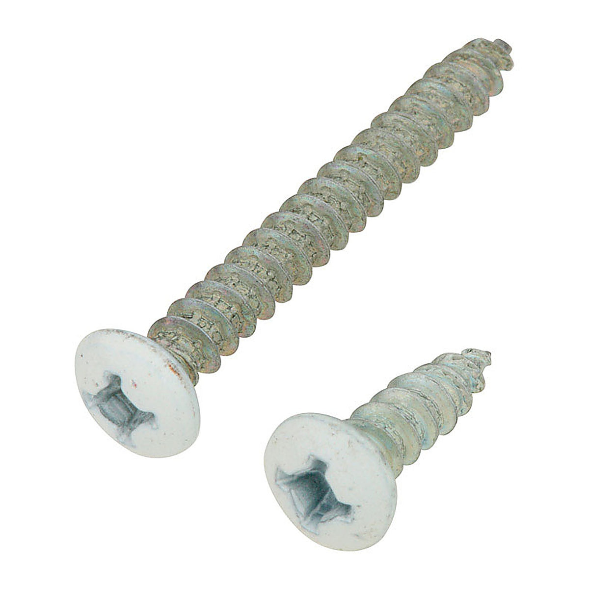 National Hardware - N218-990 - White Steel Ornamental Shelf Bracket Screws