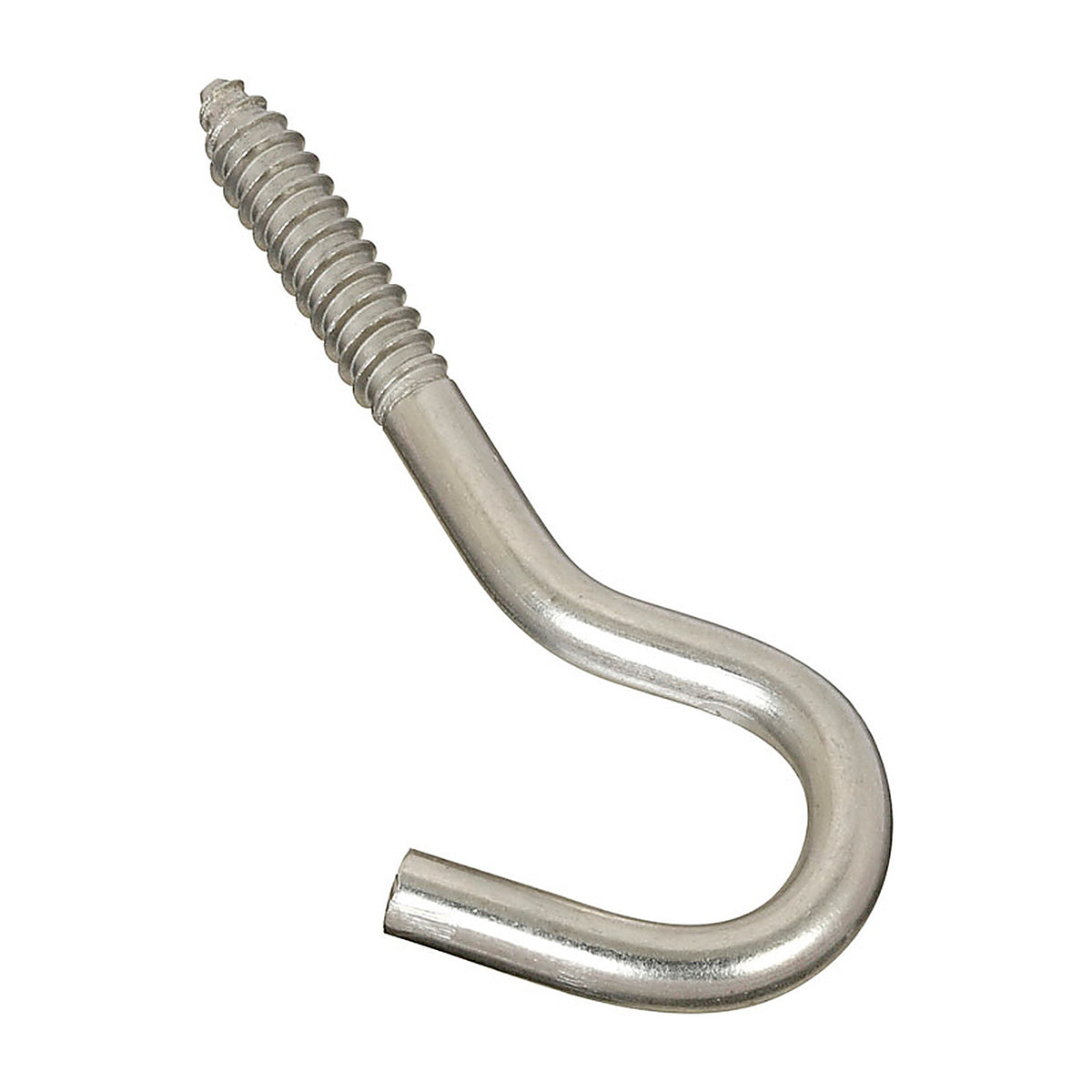 National Hardware - N220-822 - Silver Stainless Steel 4-7/8 in. L Screw Hook 220 lb 1 pk