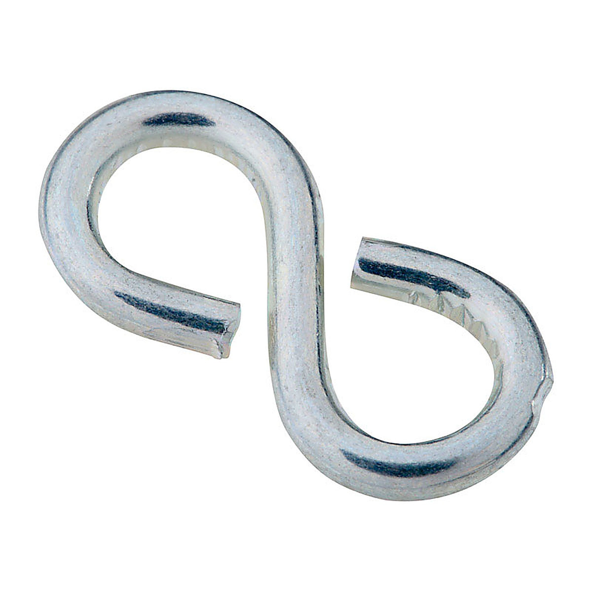 National Hardware - N121-434 - Zinc-Plated Silver Steel 7/8 in. L Closed S-Hook 1 pk