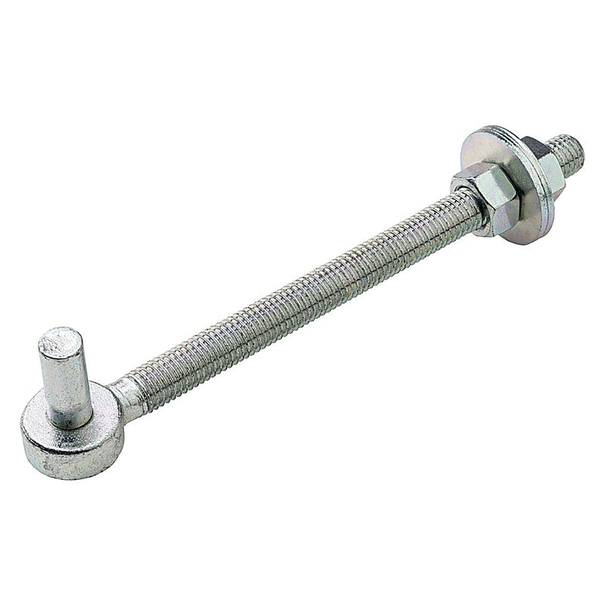 National Hardware - N130-617 - Zinc-Plated Silver Steel 8 in. L Bolt Hook 150 lb. - 1/Pack