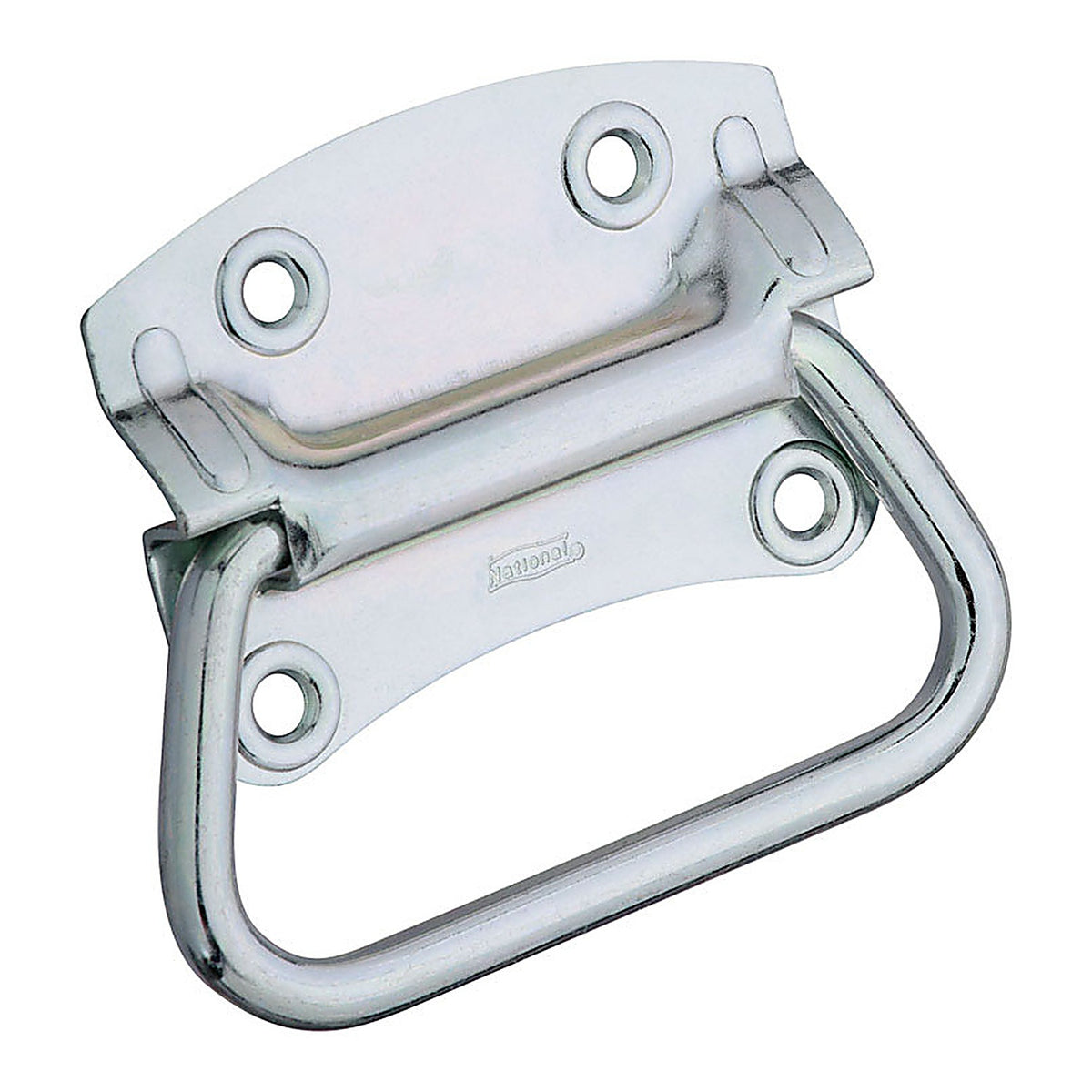 National Hardware - N117-077 - Chest Handle Zinc-Plated Steel 4 in. - 1/Pack Chest Handle