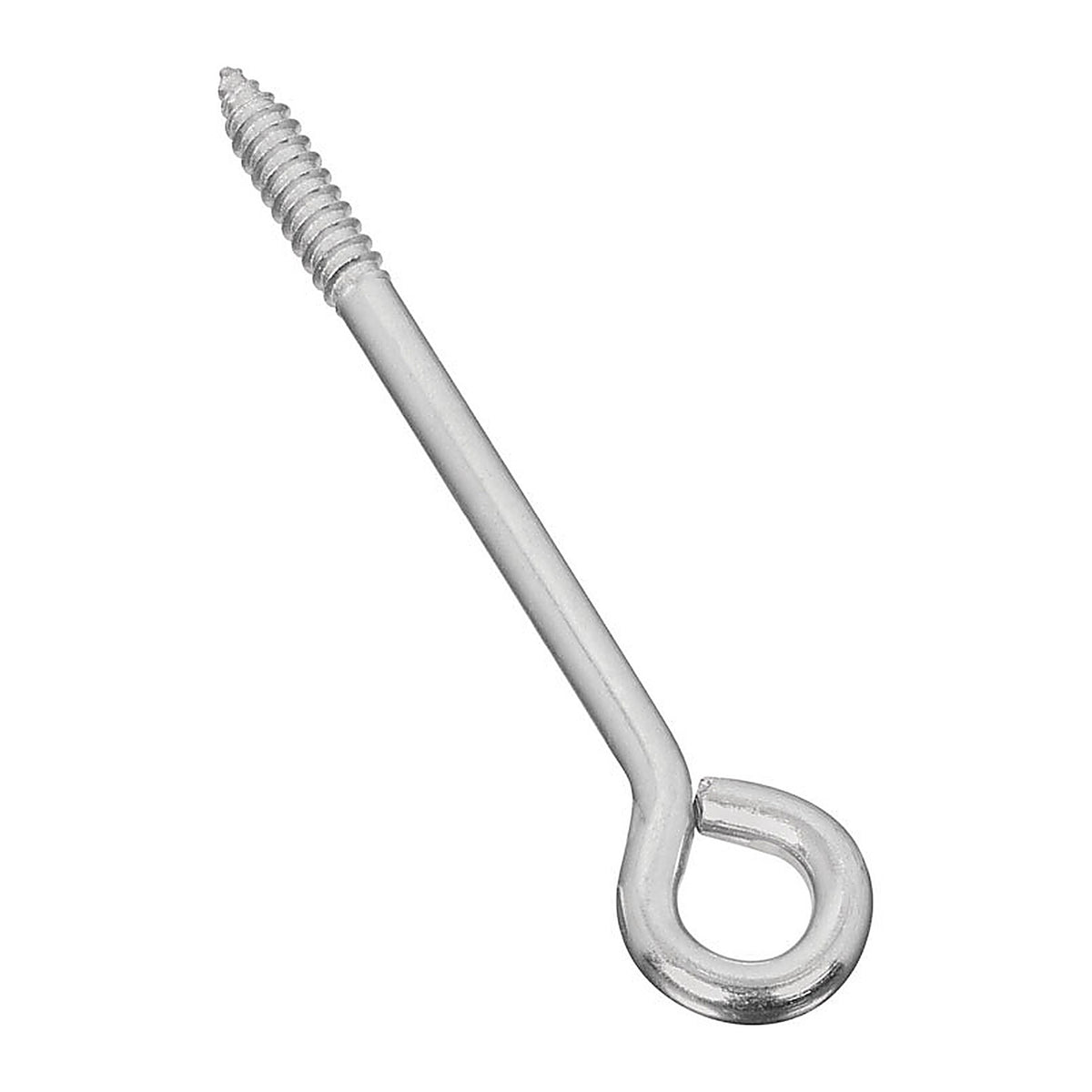 National Hardware - N220-699 - 6 in. L Zinc-Plated Silver Steel Lag Screw Eye - 1/Pack