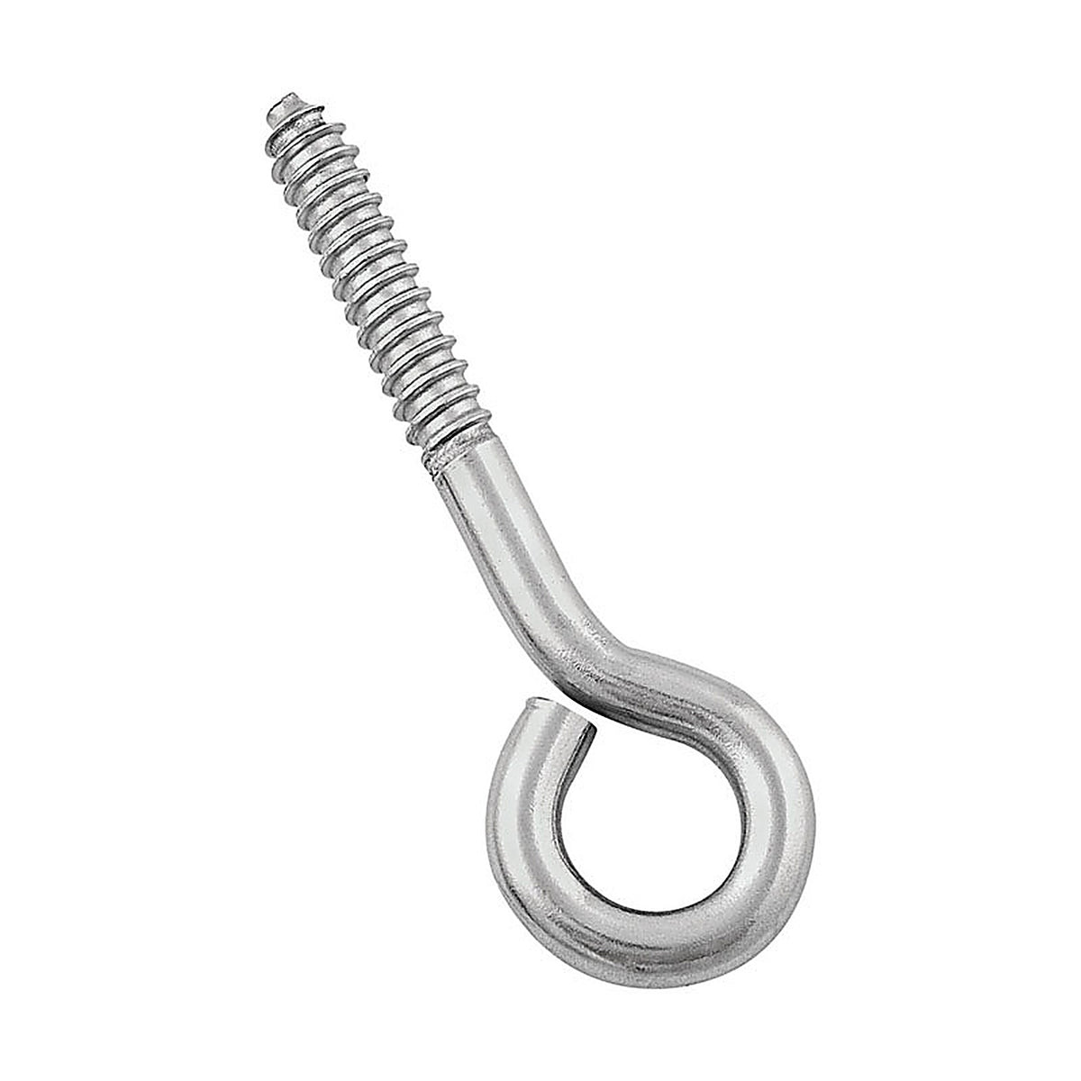 National Hardware - N220-806 - 4.5 in. L Silver Stainless Steel Lag Screw Eye 1 pk