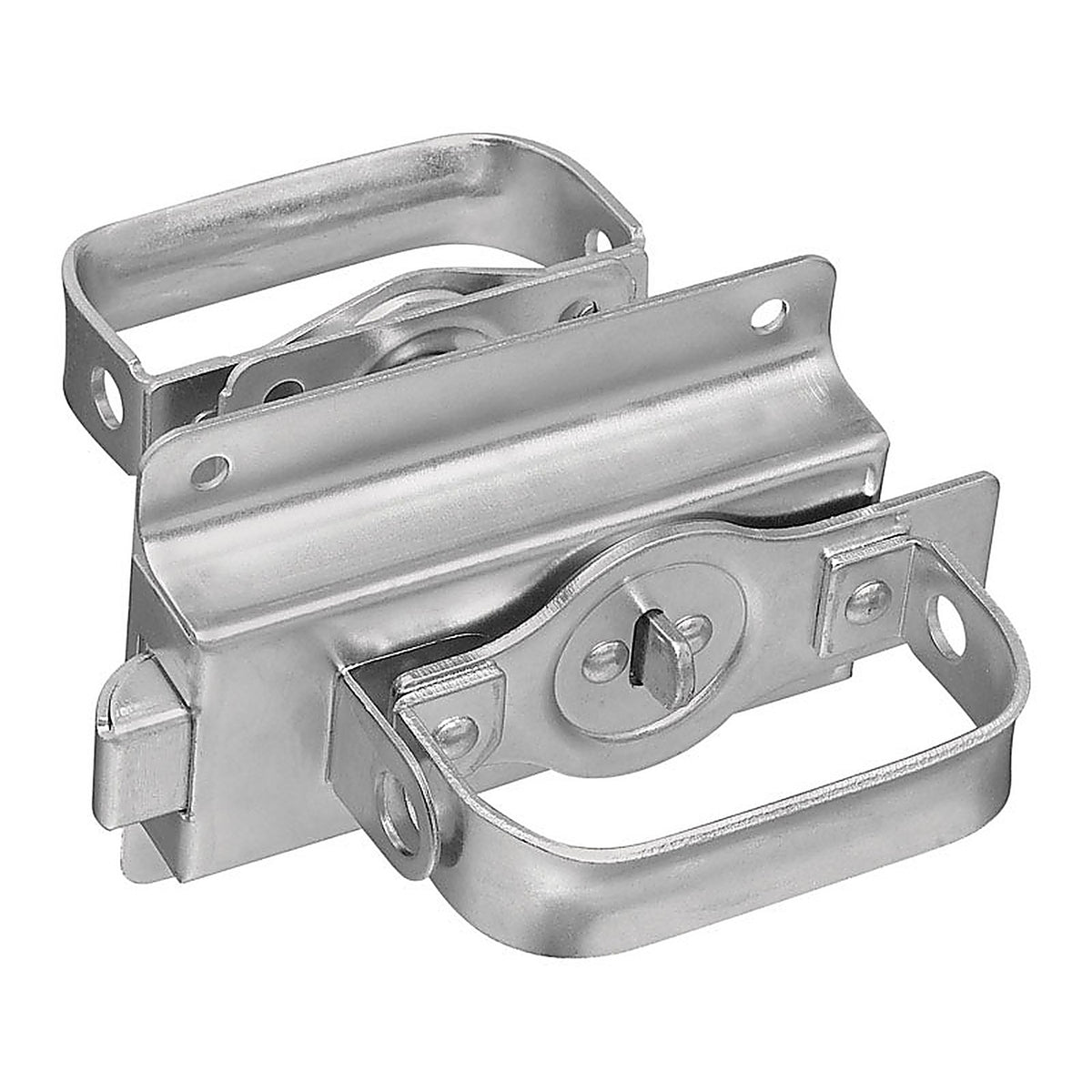 National Hardware - N101-600 - Zinc-Plated Silver Steel Left or Right Handed Gate Latch