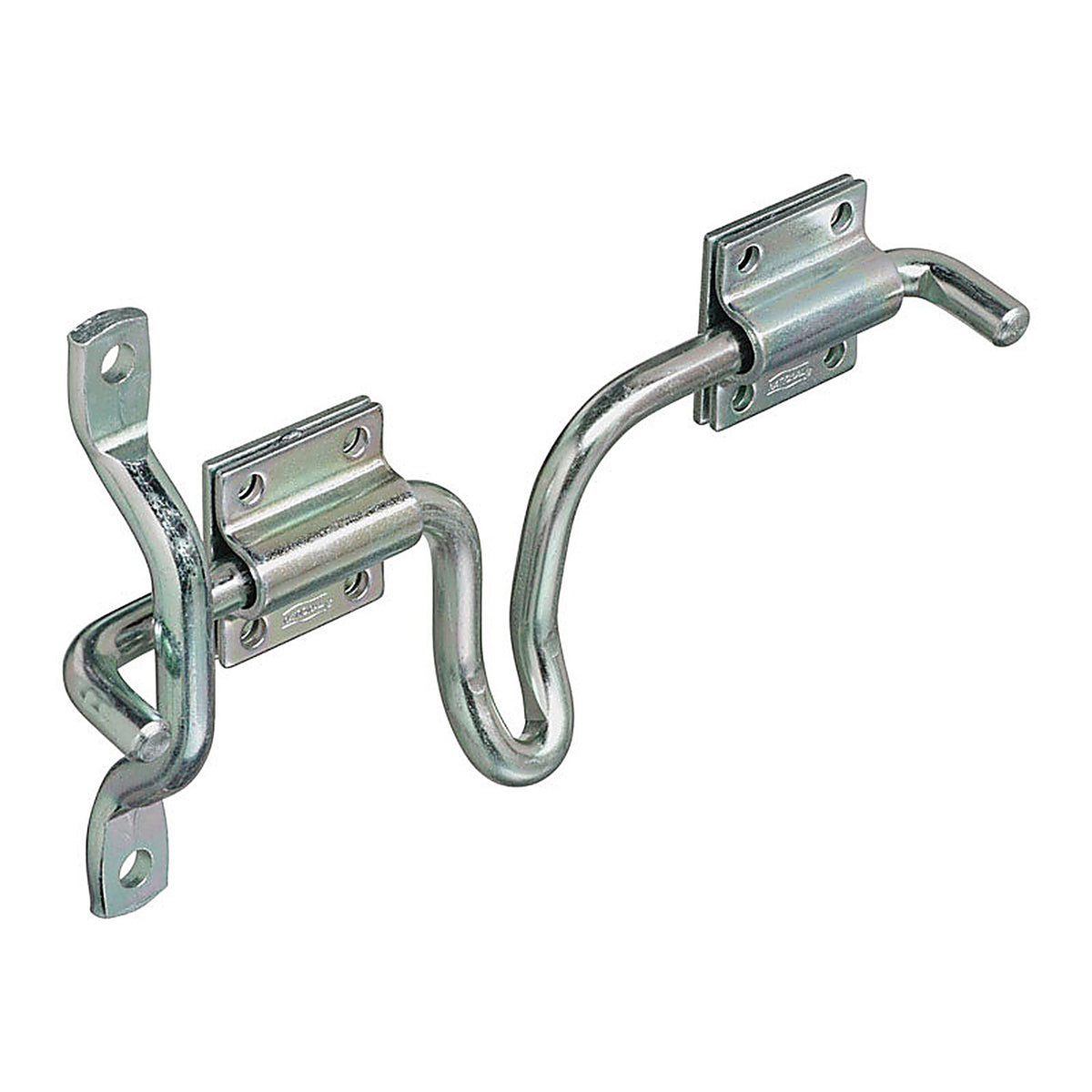 National Hardware - N160-747 - Zinc-Plated Silver Steel Sliding Bolt Door/Gate Latch