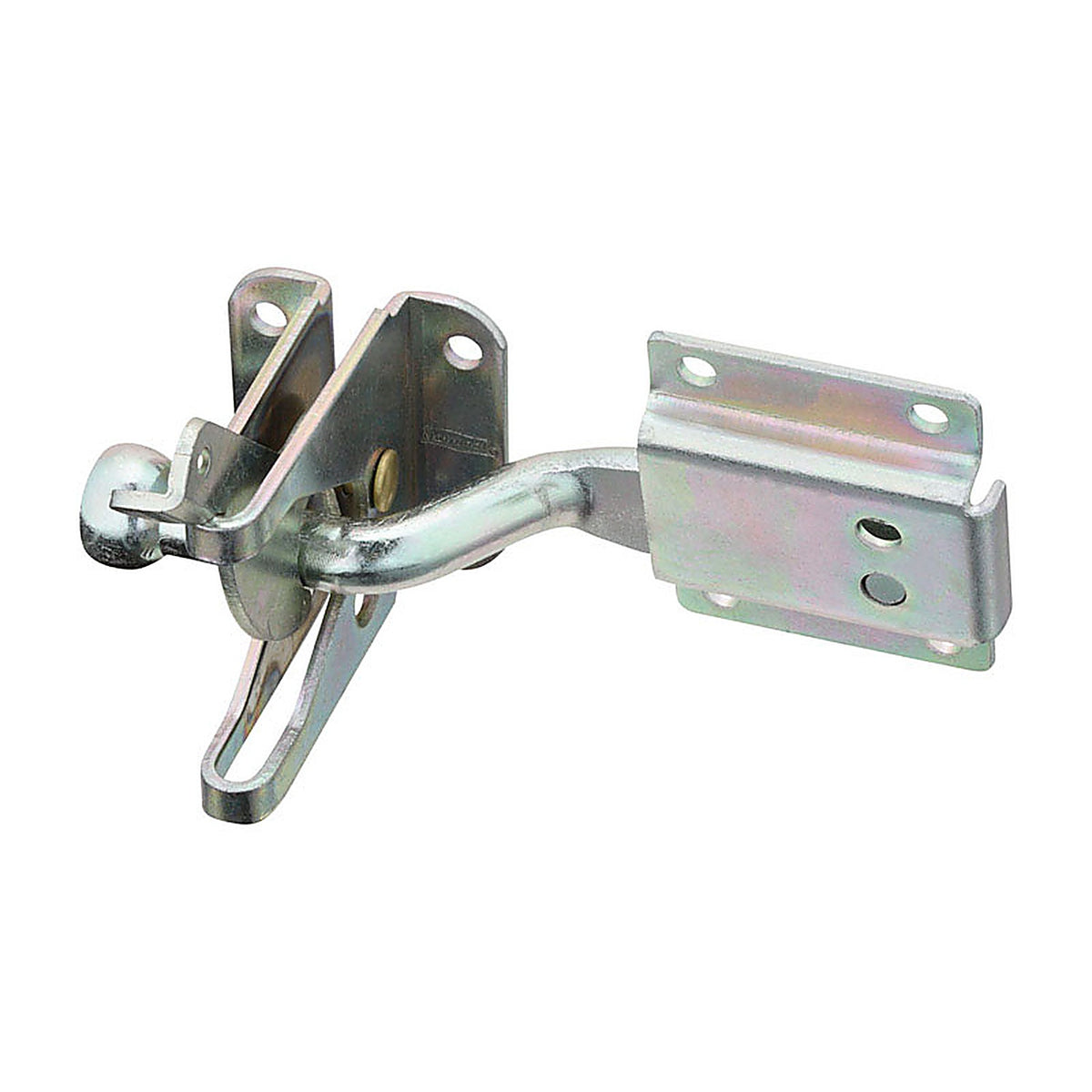 National Hardware - N342-618 - MaxLatch 11 in. H x 1.05 in. L Zinc-Plated Silver Steel Automatic Gate Latch