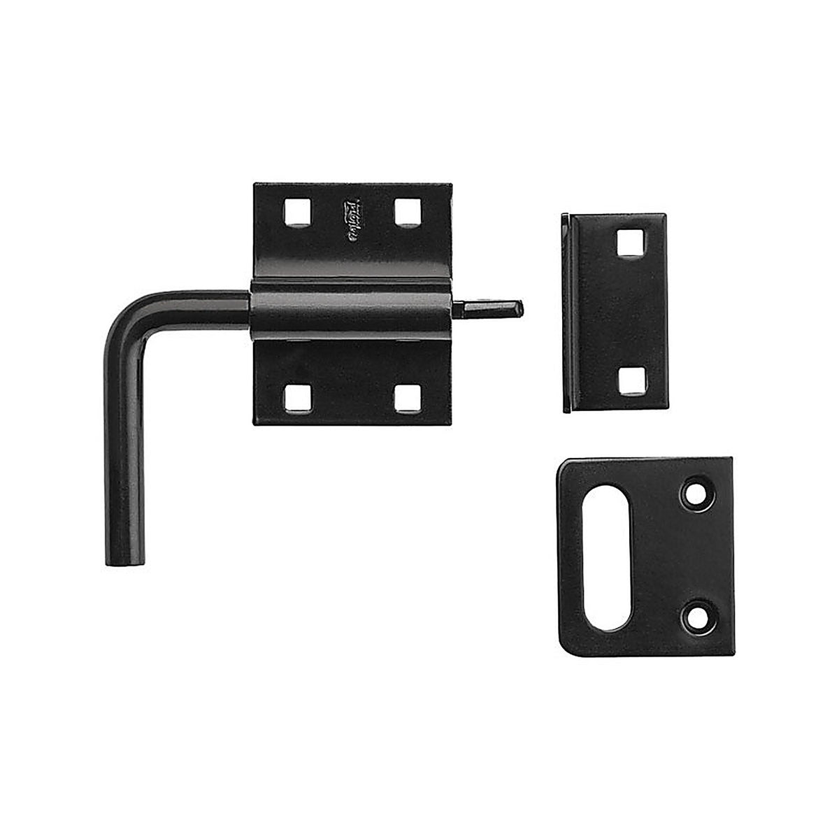 National Hardware - N100-056 - 1.31 in. H X 5.5 in. W X 4.09 in. L Steel Slide-Action Slide Bolt Gate Latch