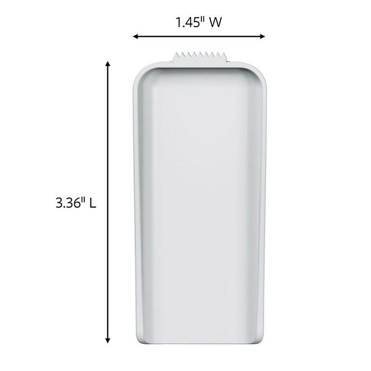 3M - 17044-ES - Plastic Coated White Plastic Canvas Picture Hanger - 1/Pack 3 lb.