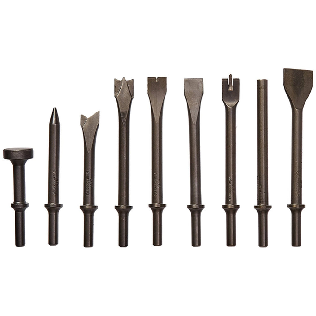 ATD - 5730 - 9 Pc. All-Purpose Air Hammer Chisel Set