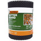 Frost King - VX620 - 6 in. W x 240 in. L Black Plastic Gutter Guard