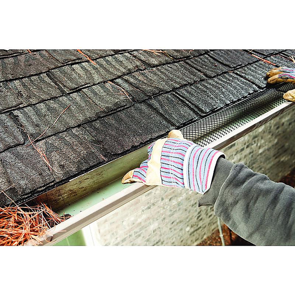 Frost King - VX620 - 6 in. W x 240 in. L Black Plastic Gutter Guard
