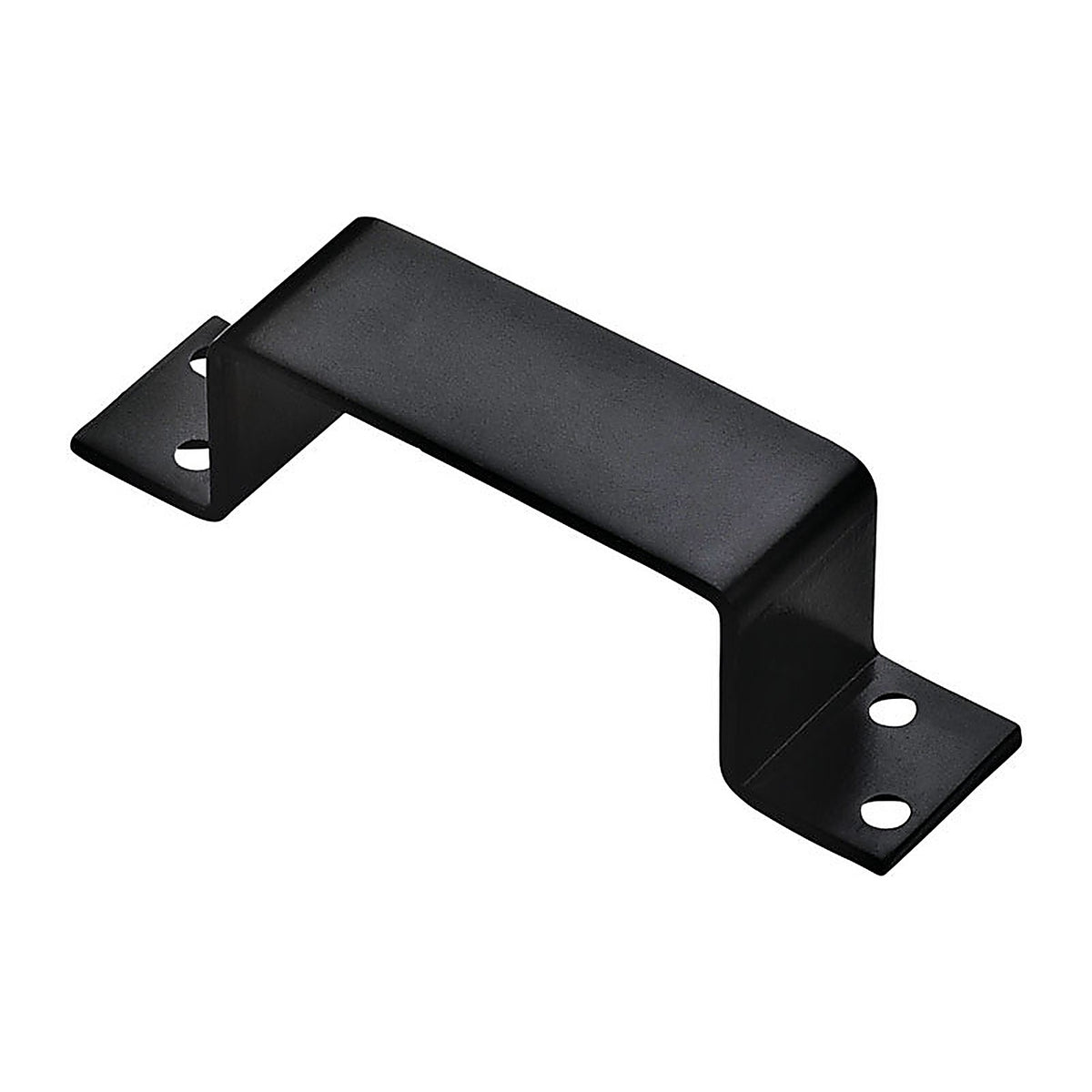National Hardware - N351-502 - Gloss Black Hot Rolled Steel Closed Bar Holder - 1/Pack