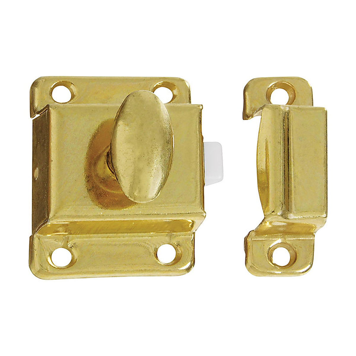 National Hardware - N149-625 - Bright Brass Yellow Steel Cupboard Turn