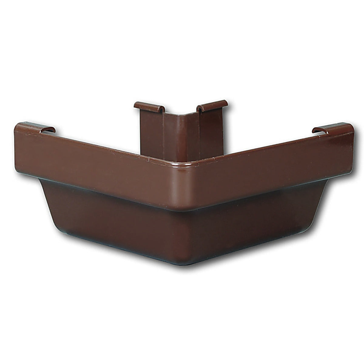 Amerimax - M1503 - 6.25 in. H x 3.3 in. W x 6.25 in. L Brown Vinyl Outside Corner