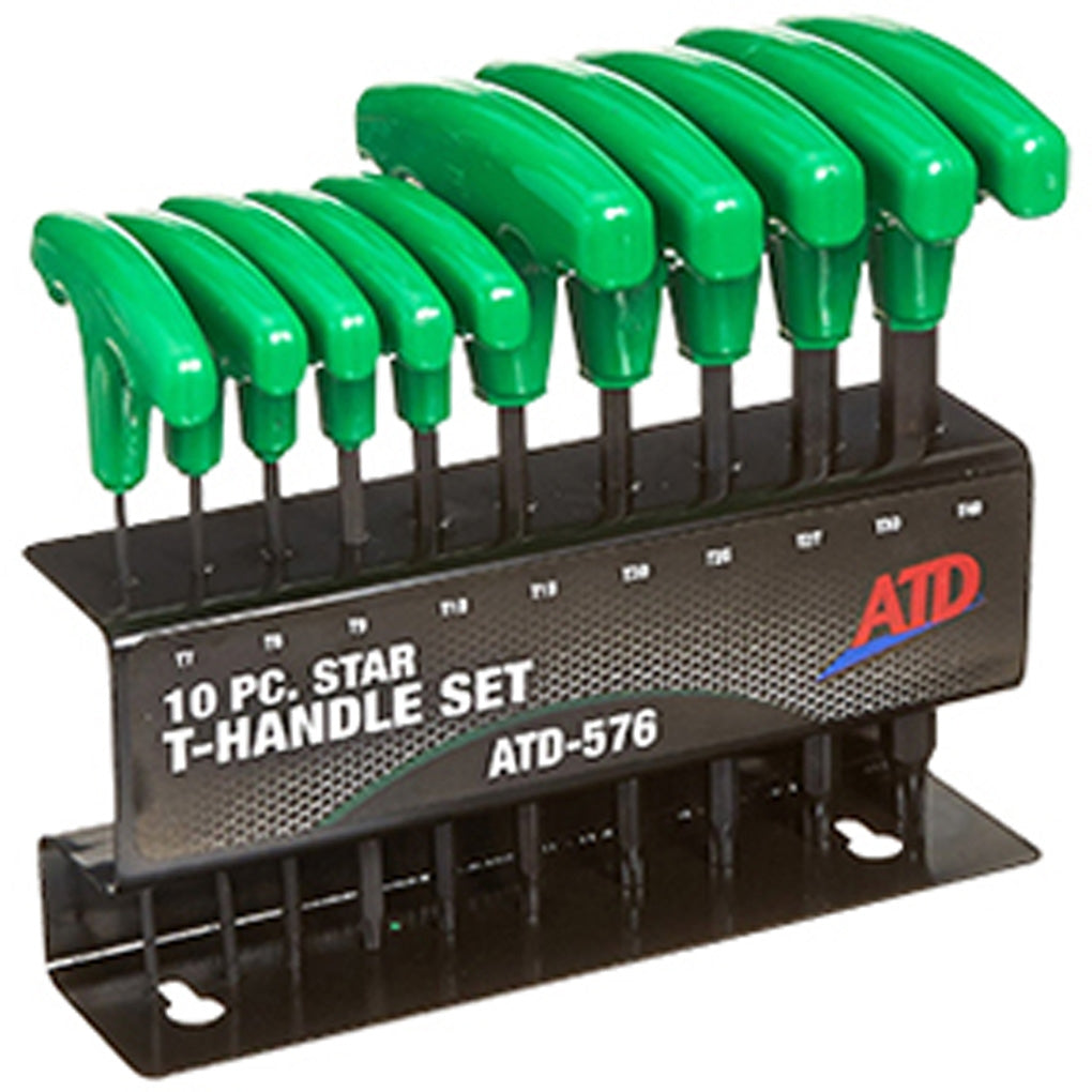 ATD - 576 - 10 Pc. Star T-Handle Set