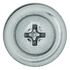 Disco|5763PK|10 x 1in #8 Head Phillips Oval , Chrome Countersunk Sems Trim Screws