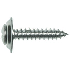 Disco|5763PK|10 x 1in #8 Head Phillips Oval , Chrome Countersunk Sems Trim Screws