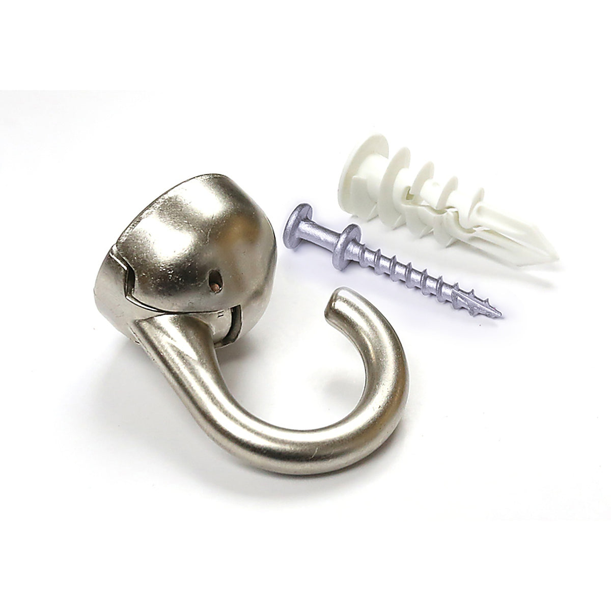 Hangman - EHO-N - Small Silver Metal 2 in. L Ceiling Hook 100 lb. - 1/Pack