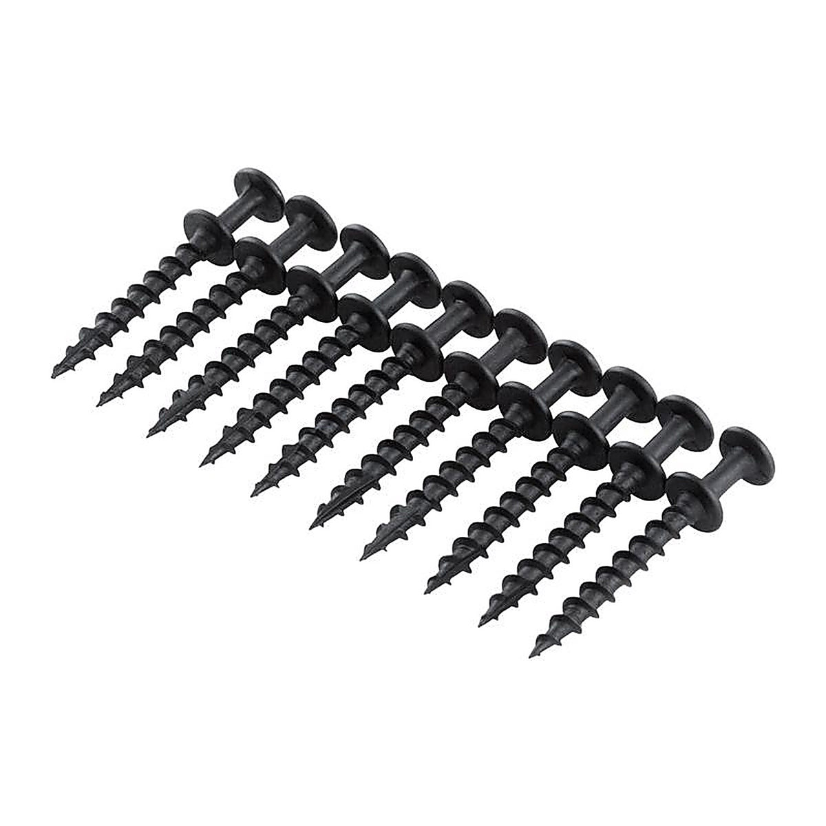 Hangman - BCD-10 - Black Double Headed Hanger 100 lb. - 10/Pack
