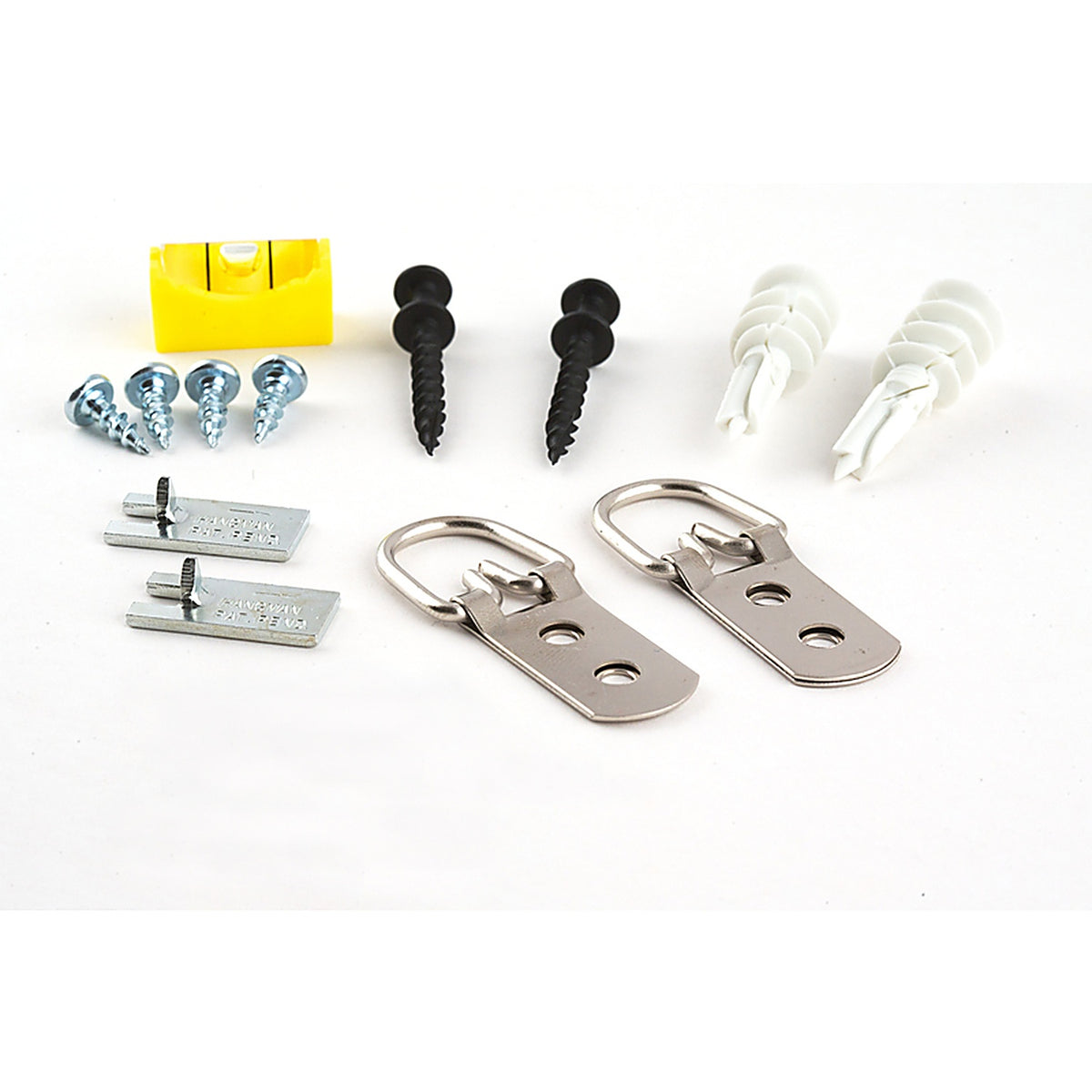 Hangman - HDK - Silver D-Ring Hanger 100 lb. - 2/Pack