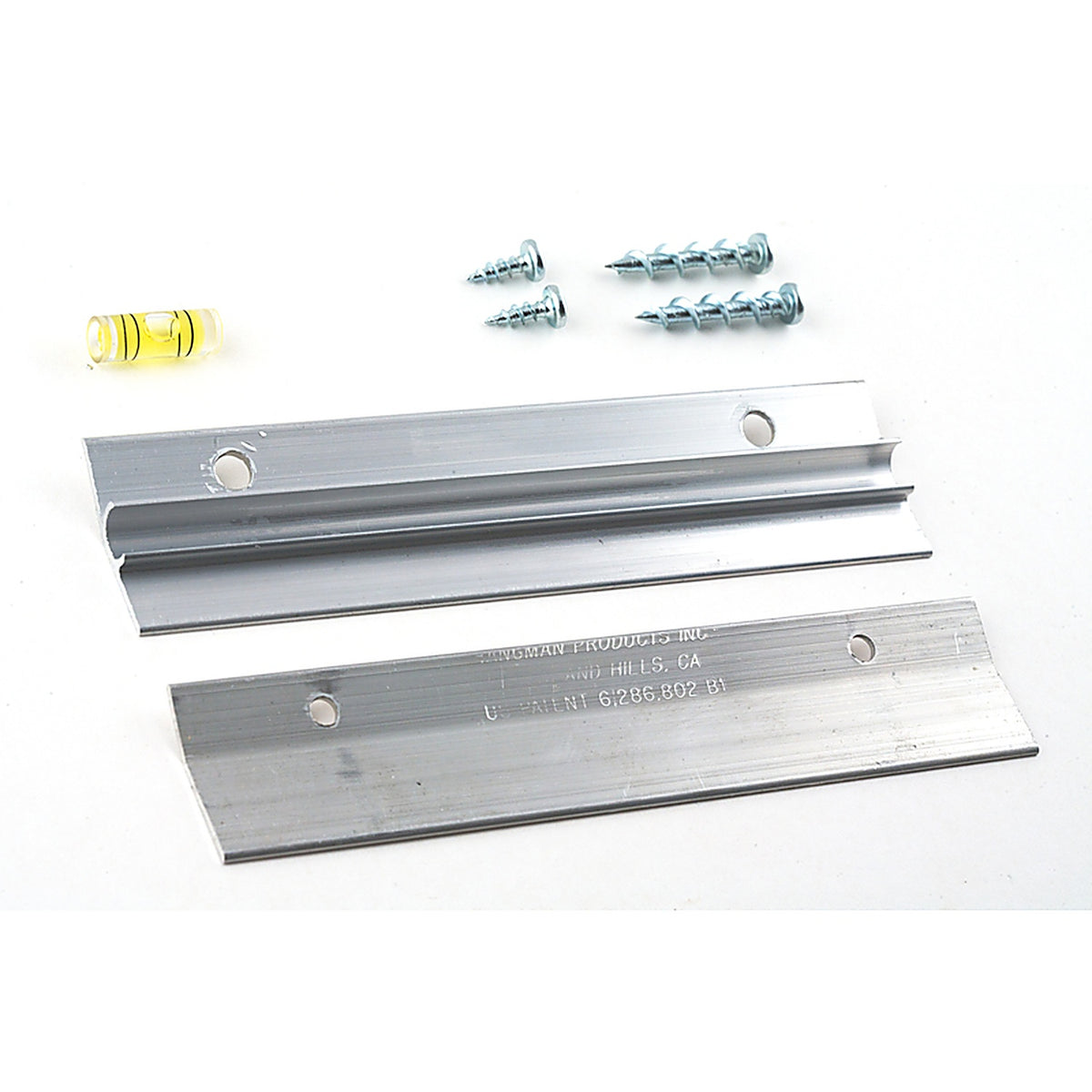 Hangman - HM-6D - Silver Mirror/Picture Hanging Kit 75 lb. - 1/Pack Aluminum