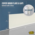 M-D - 93229 - 20 ft. L Prefinished Almond Vinyl Wall Base