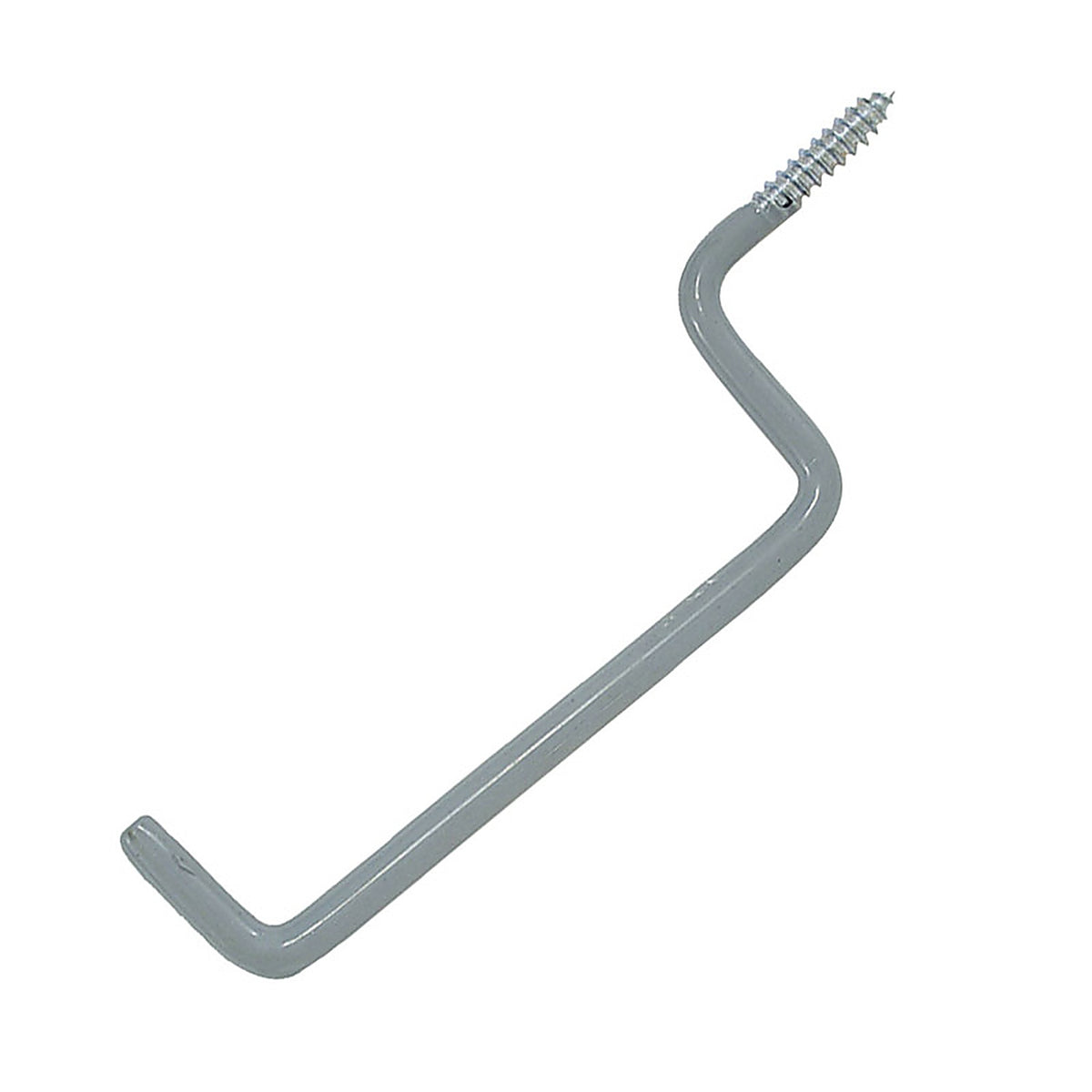 Crawford - SS11-25 - 7.66 in. L Vinyl Coated Gray Steel Storage Hook 20 lb. capacity - 1/Pack