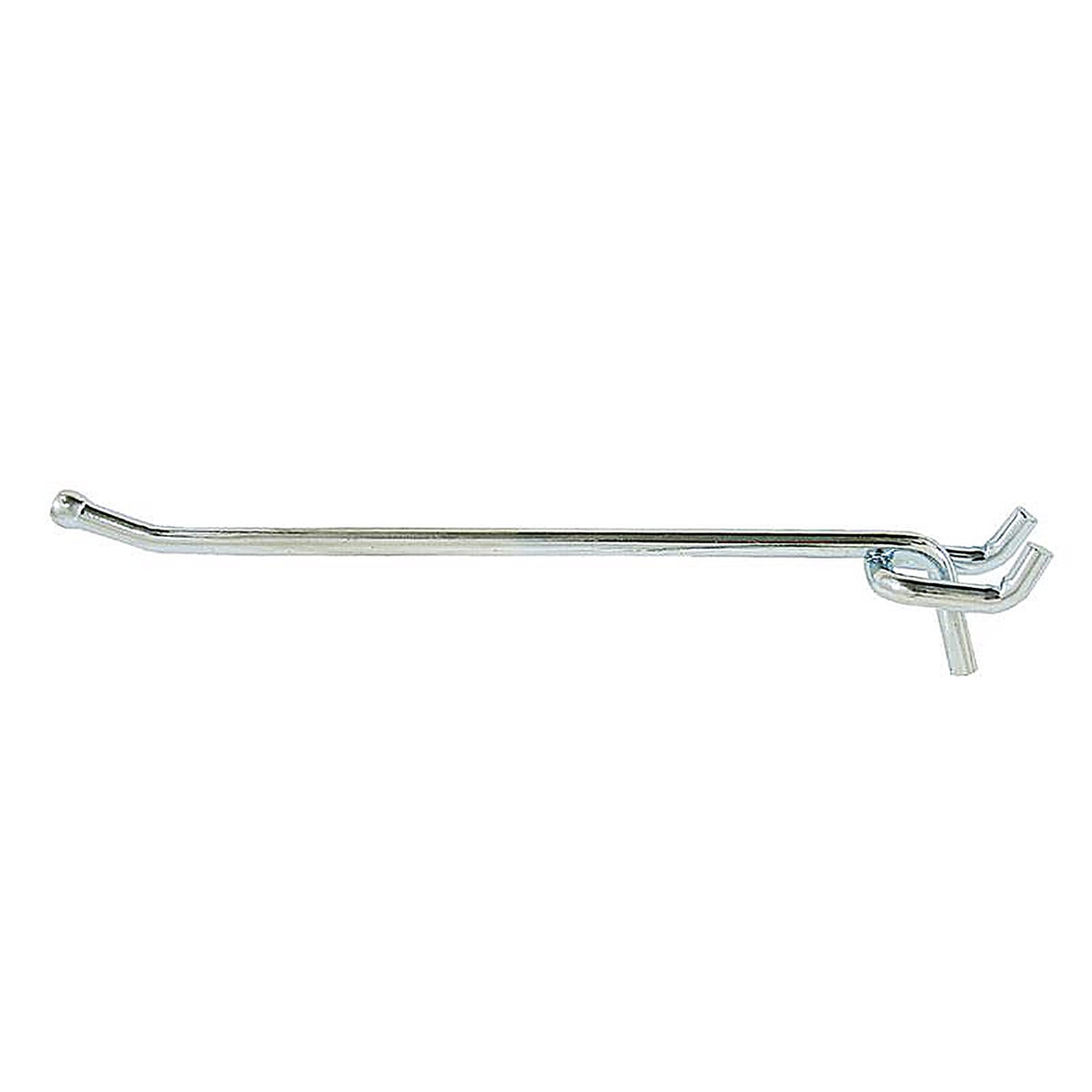 Crawford - 14480-100 - Zinc Plated Silver Steel 8 in. Peg Hooks - 1/Pack