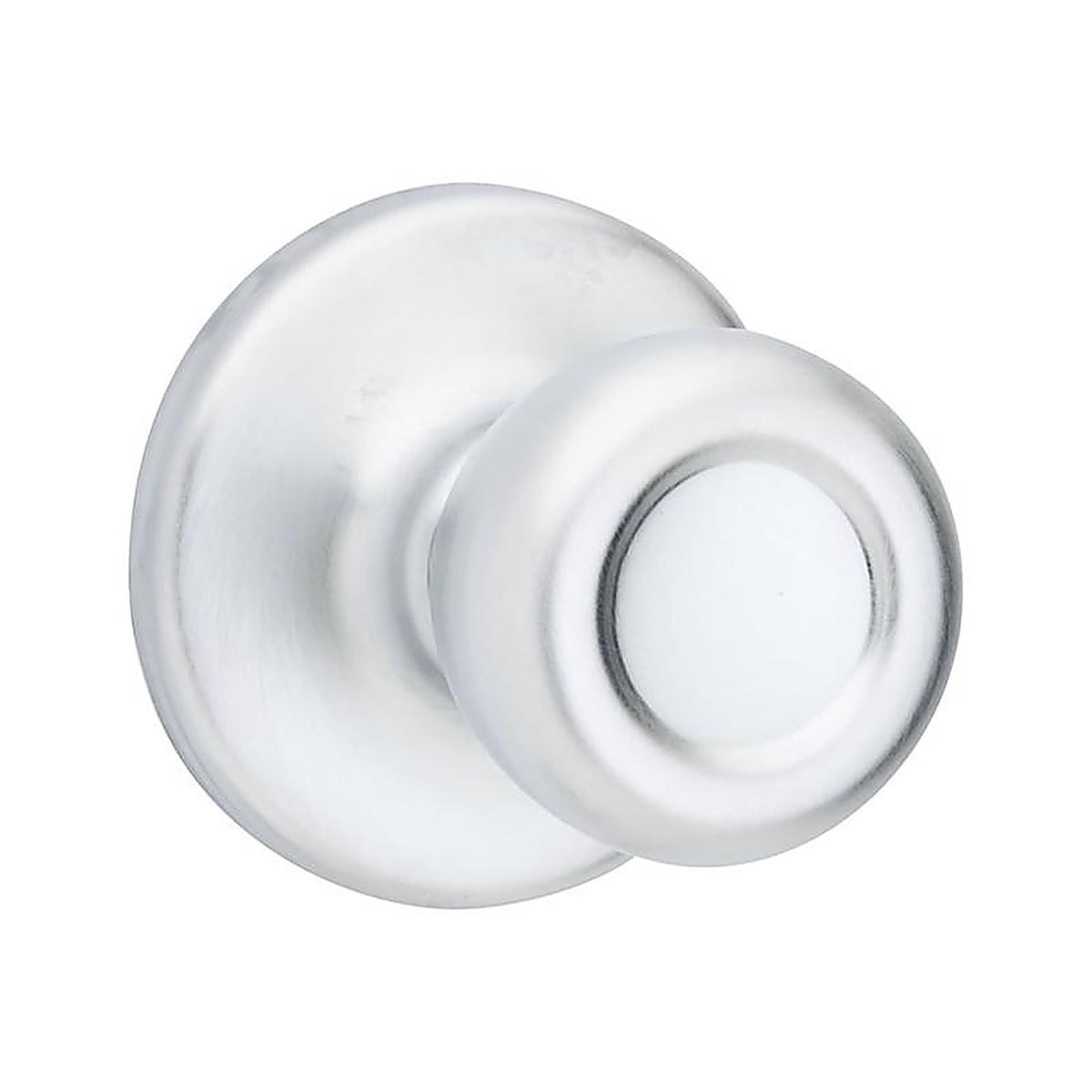 Kwikset - 92001-520 - Mobile Home Satin Chrome Steel Passage Door Knob 3 Right or Left Handed