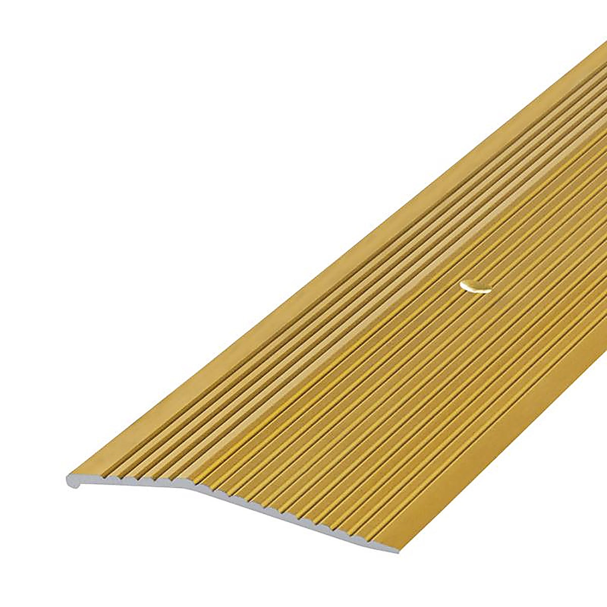 M-D - 79244 - 36 in. L Prefinished Satin Brass Aluminum Carpet Trim
