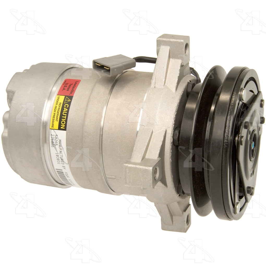 Four Seasons - 58265 - New GM HR6 Compressor w/ Clutch
