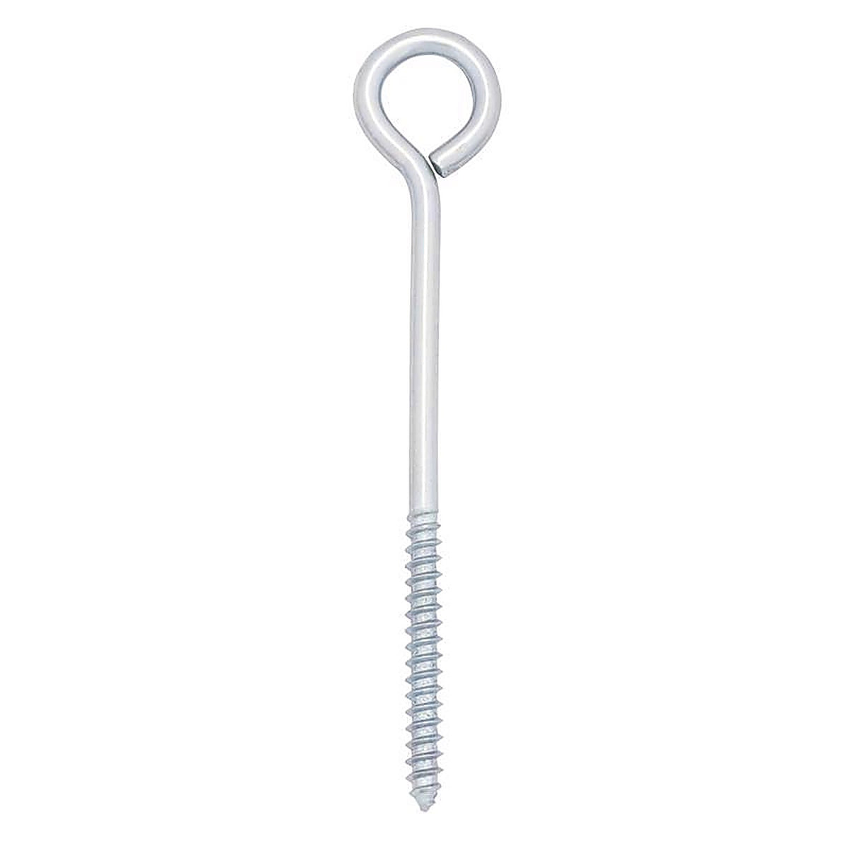 Hampton - 02-3463-235 - 1/4 in. x 4-1/2 in. L Zinc-Plated Steel Lag Thread Eyebolt