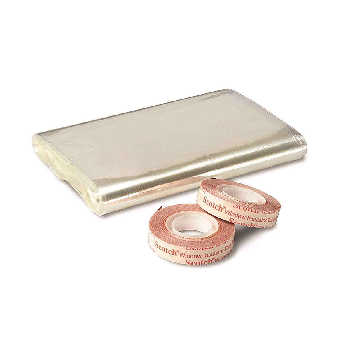 3M - 2120W6 - Clear Indoor Window Film Insulator Kit 62 in. W x 84 in. L