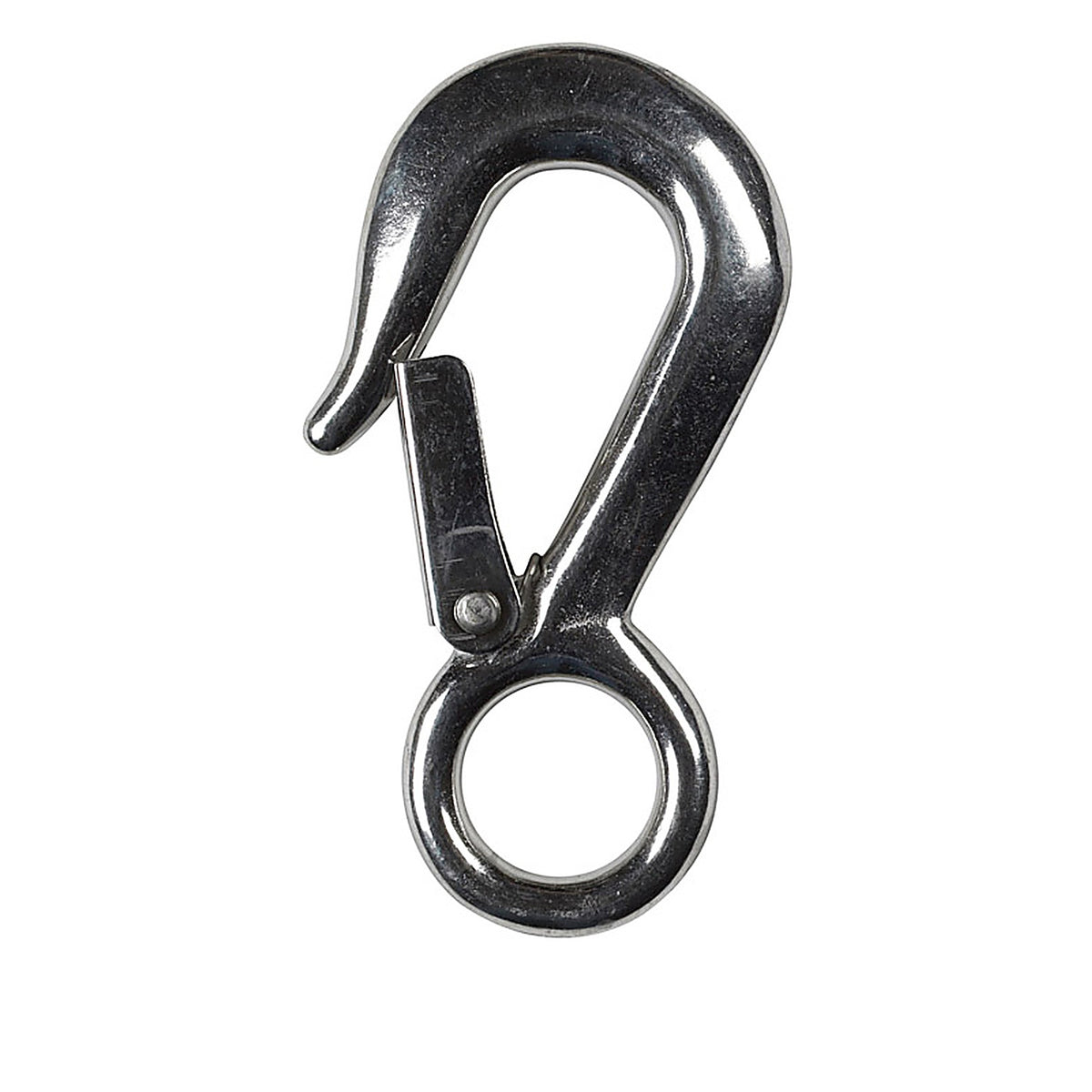 Campbell - T7631604 - 3/4 in. D X 4 in. L Polished Steel Snap Hook 400 lb